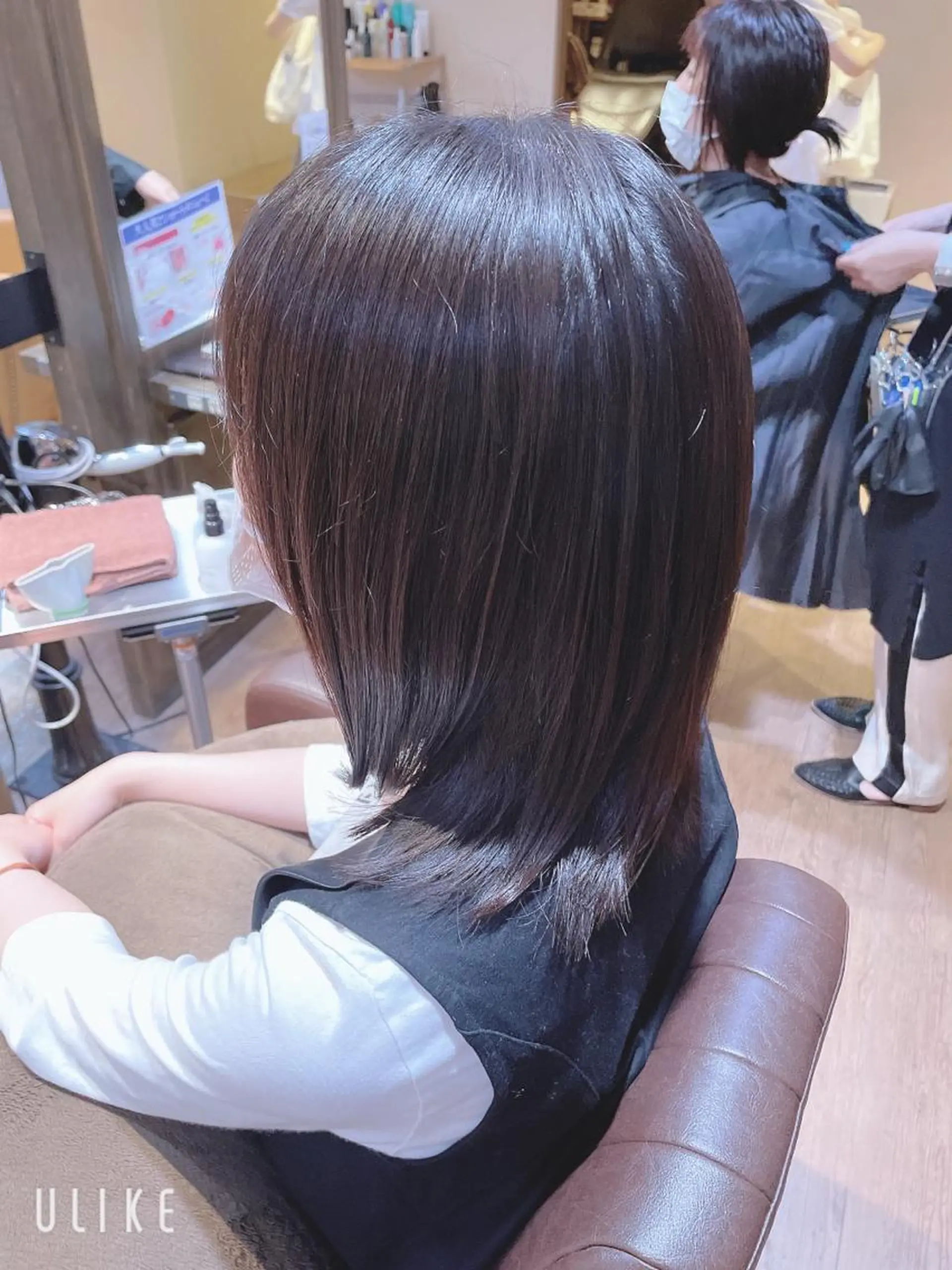 ミディアム カット 縮毛矯正 トリートメント ❣️モードケイズ塚口 和田一将のヘアスタイル