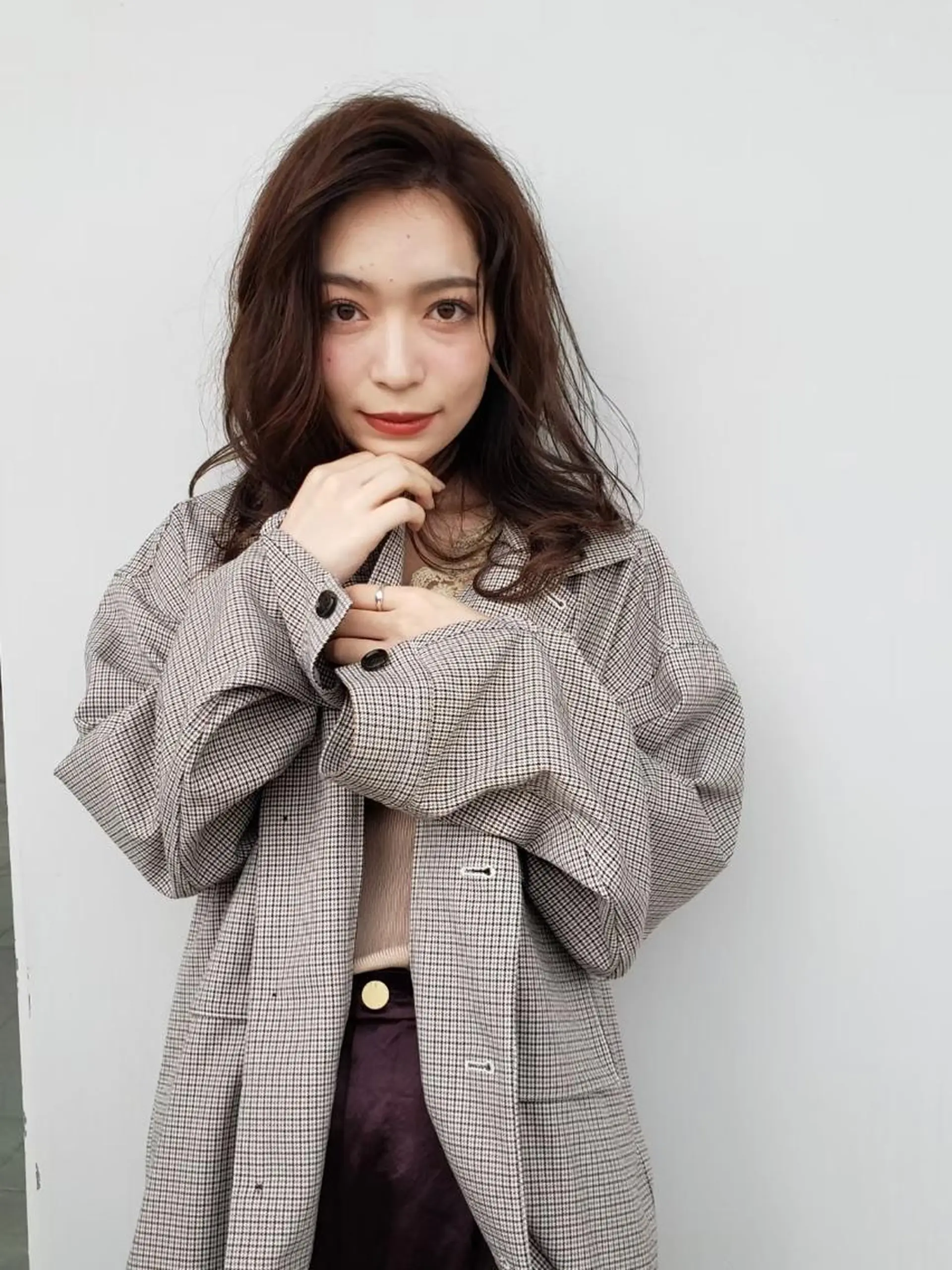 セミロング 西新/siohair 2nd/石尾刻矢のヘアスタイル