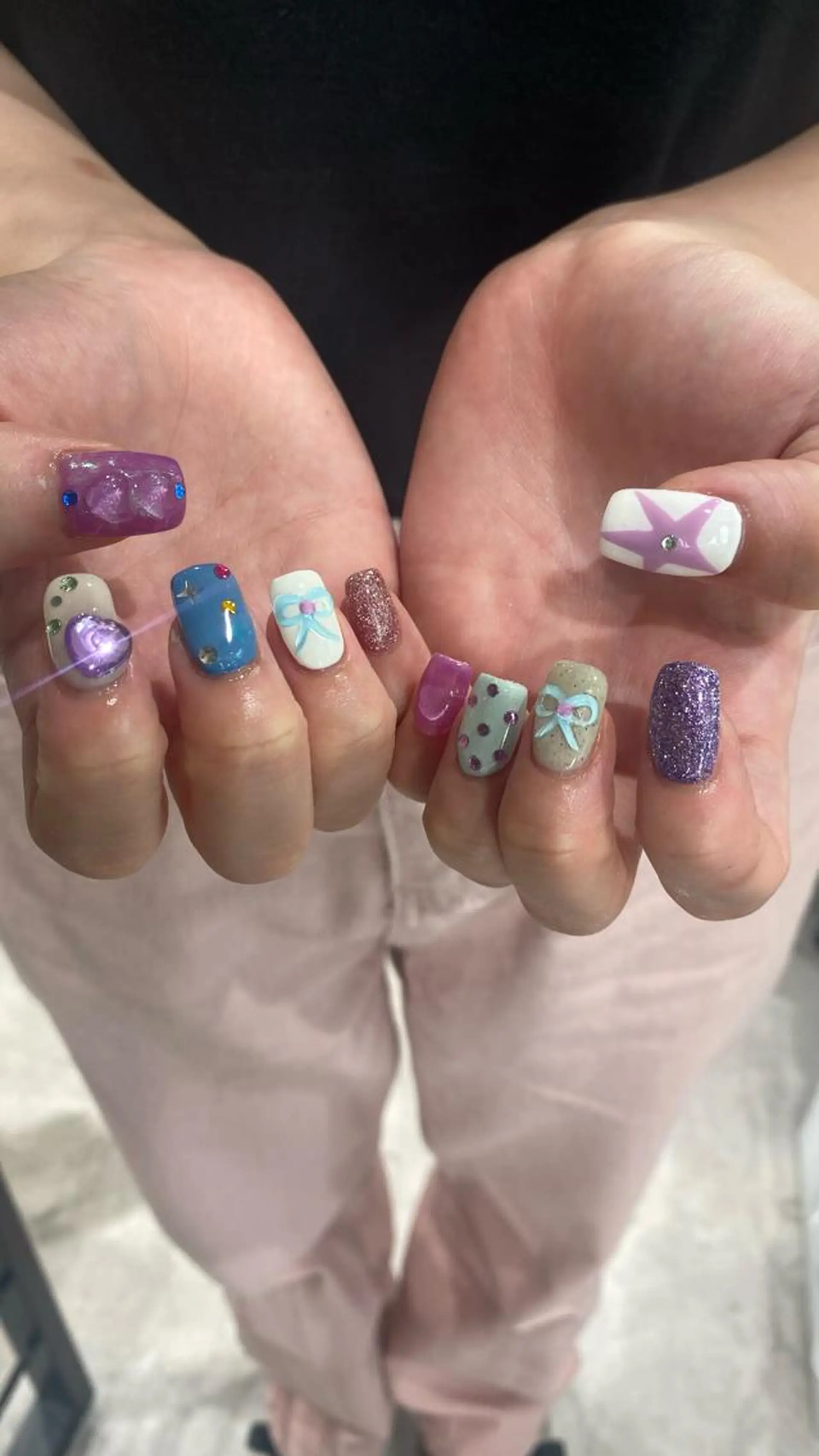 ネイル 平野葵🎀 hair/nailのネイルデザイン