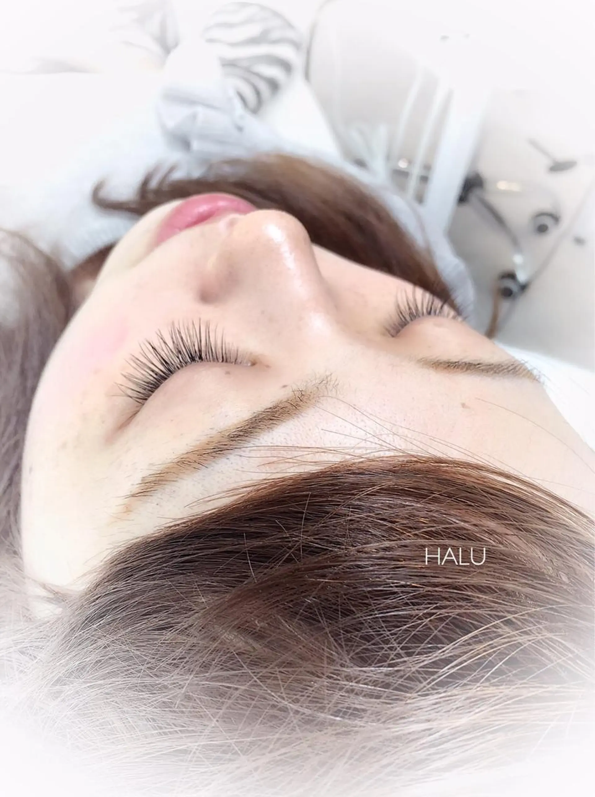 マツエク・マツパ Jカール ナチュラル HALU ハルのネイルデザイン