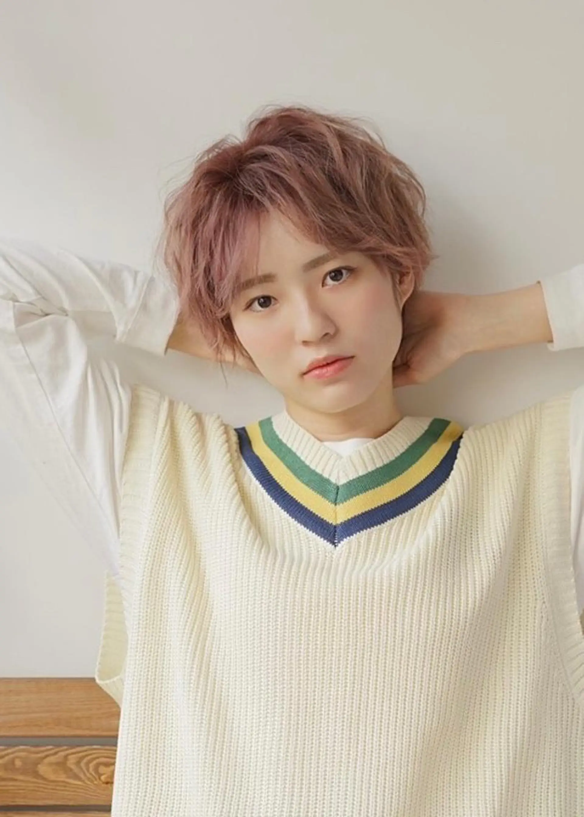 ショート 骨格/顔タイプ/ パーソナルカラー菅原のヘアスタイル