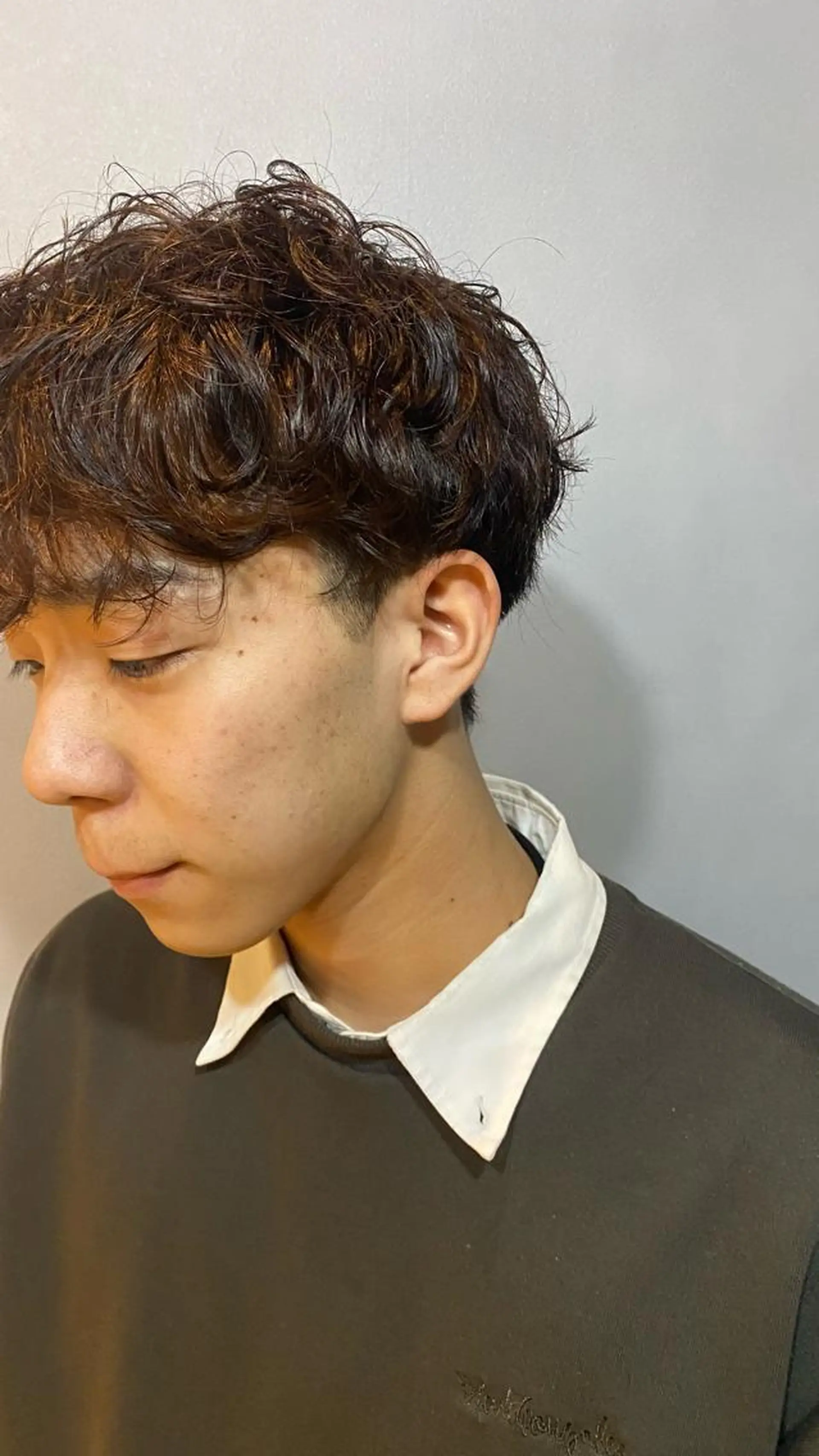 パーマ カット パーマ 🪐SOURCE 塚口　シマブクロ🪐のヘアスタイル