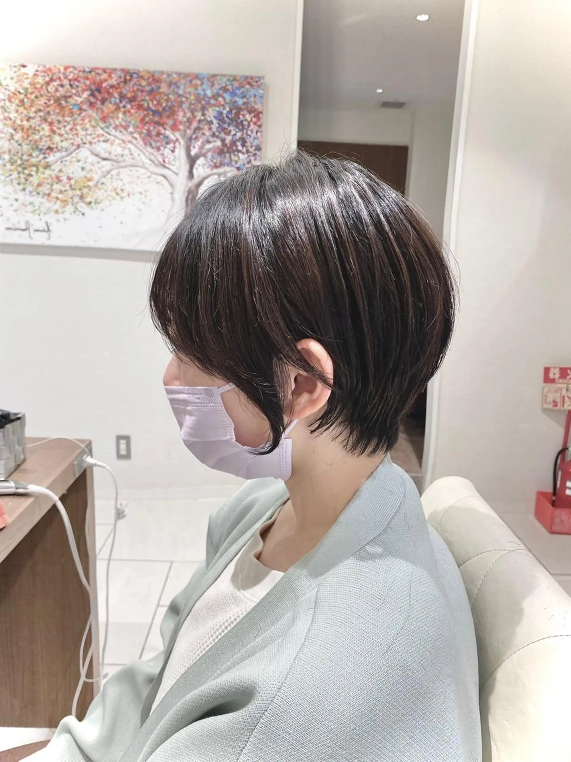 ショート 横山 直輝のヘアスタイル