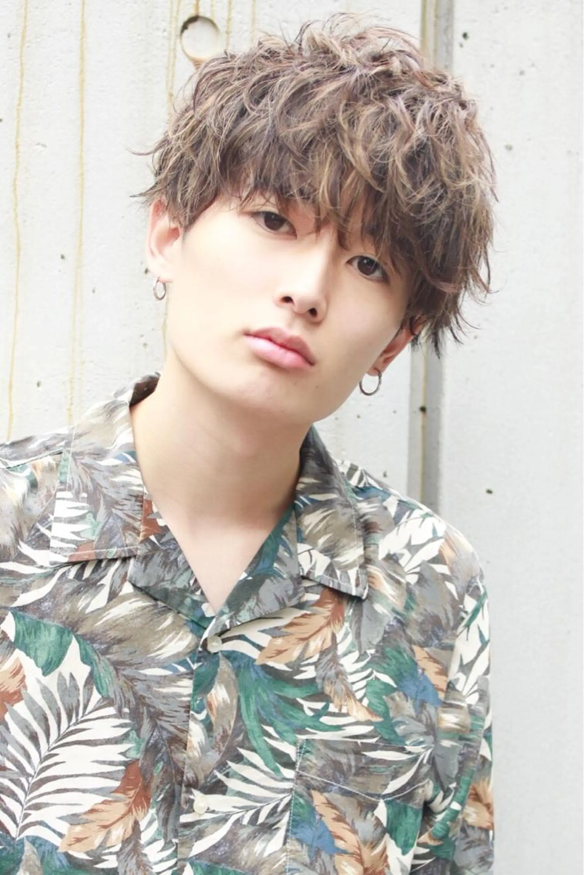 メンズ BABY 艶髪暗髪ヘア💖達人のヘアスタイル