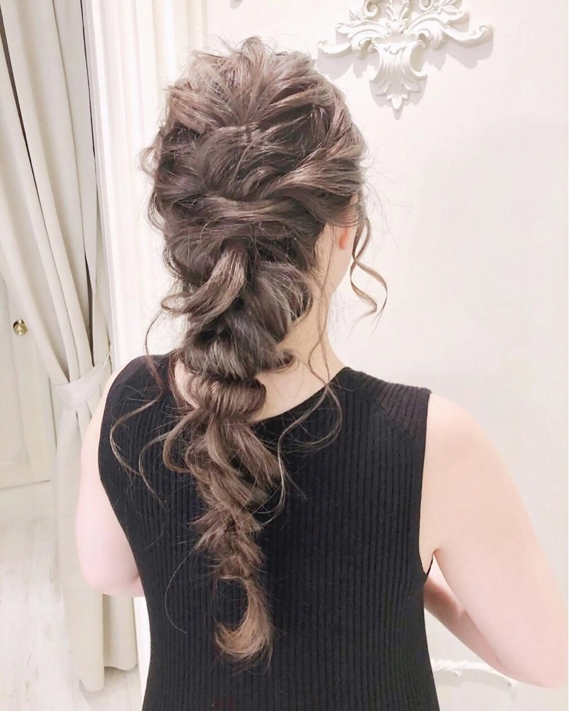 ロング ヘアアレンジ ✨韓国風カット/艶髪 カラー✨yumeのヘアスタイル