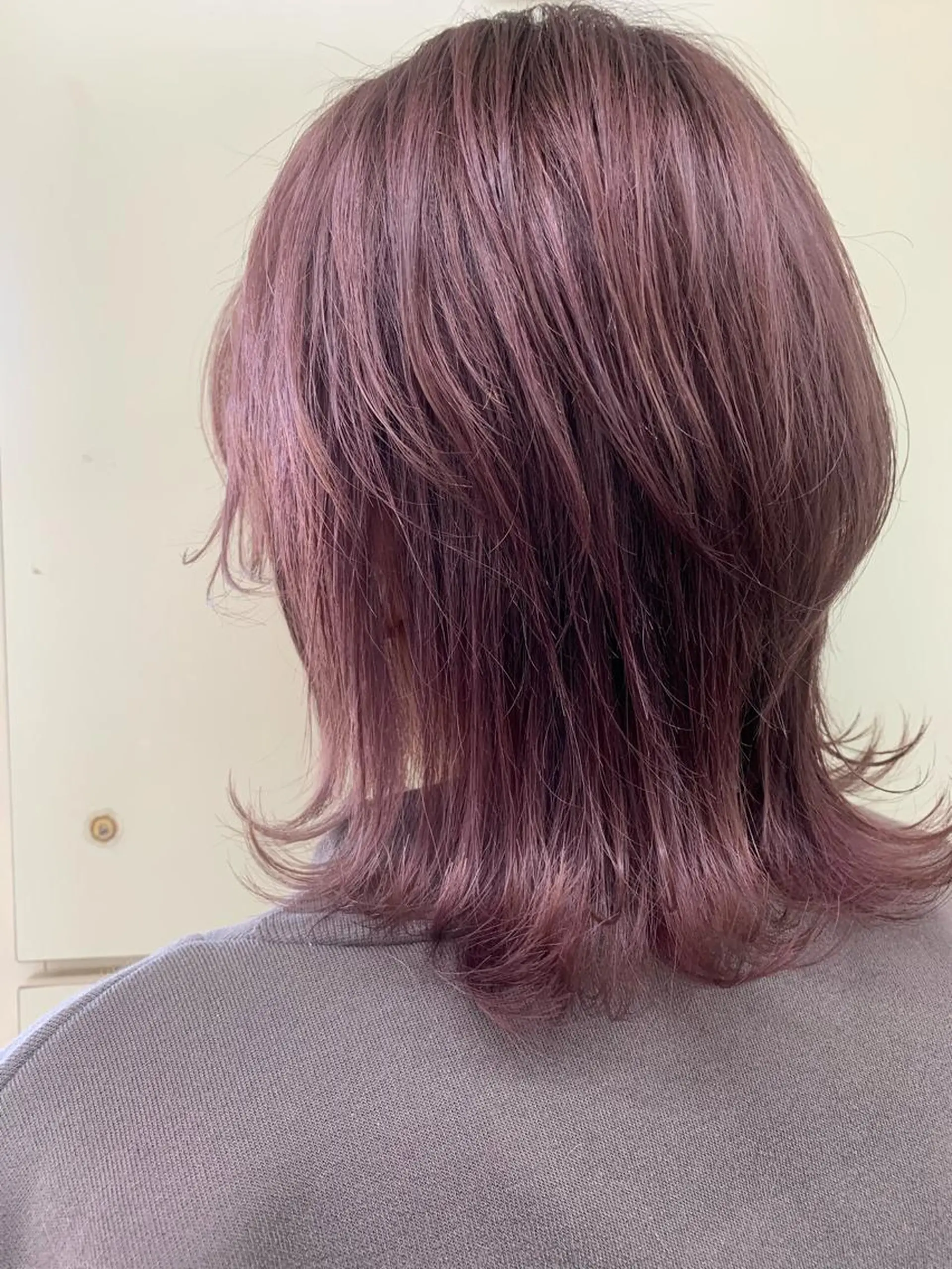 カラー ピンクカラー 後藤 弓佳のヘアスタイル