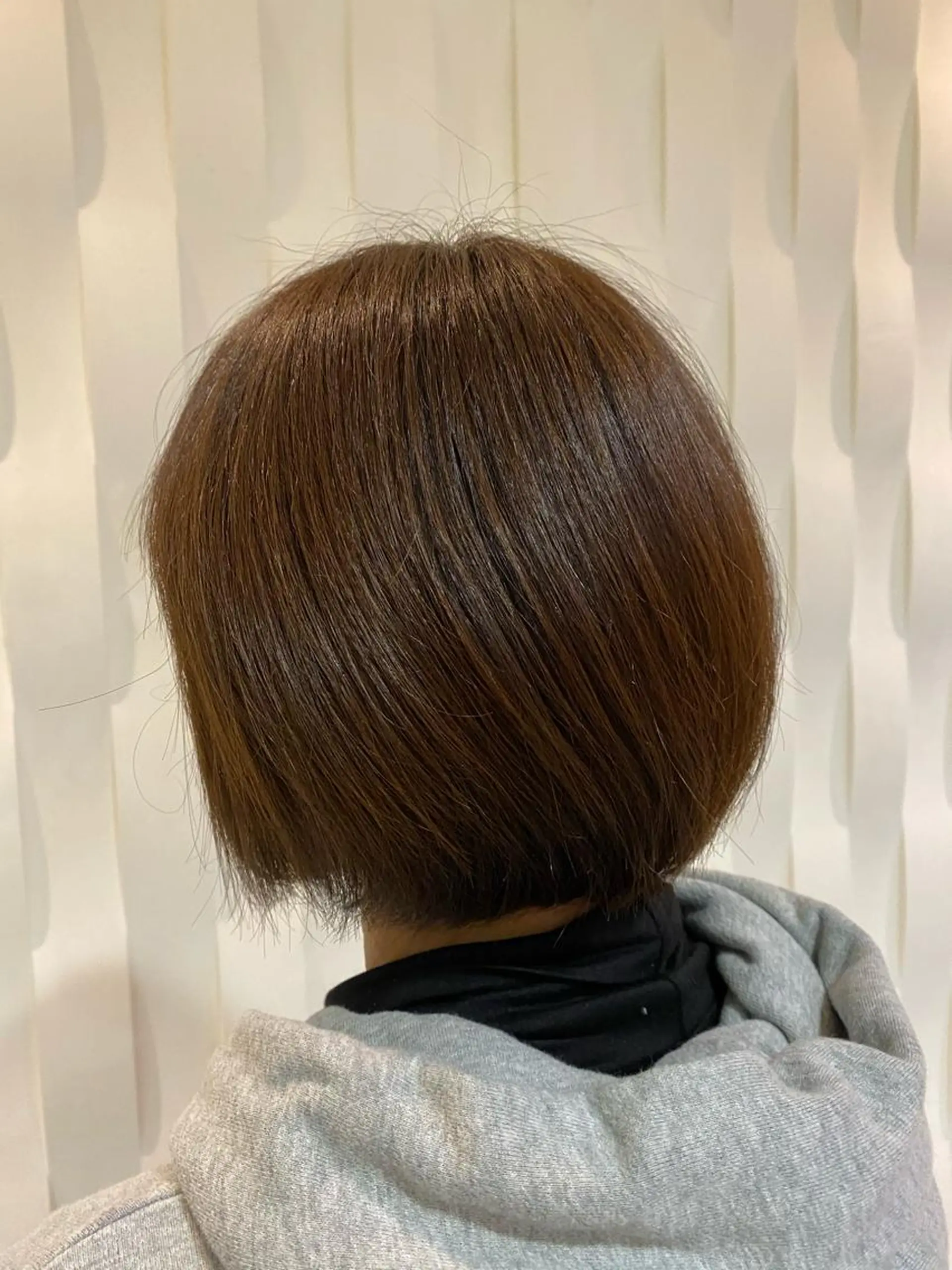 ショート ボブ レイヤーカット イーストハムネオ所属・原田 直人のヘアスタイル