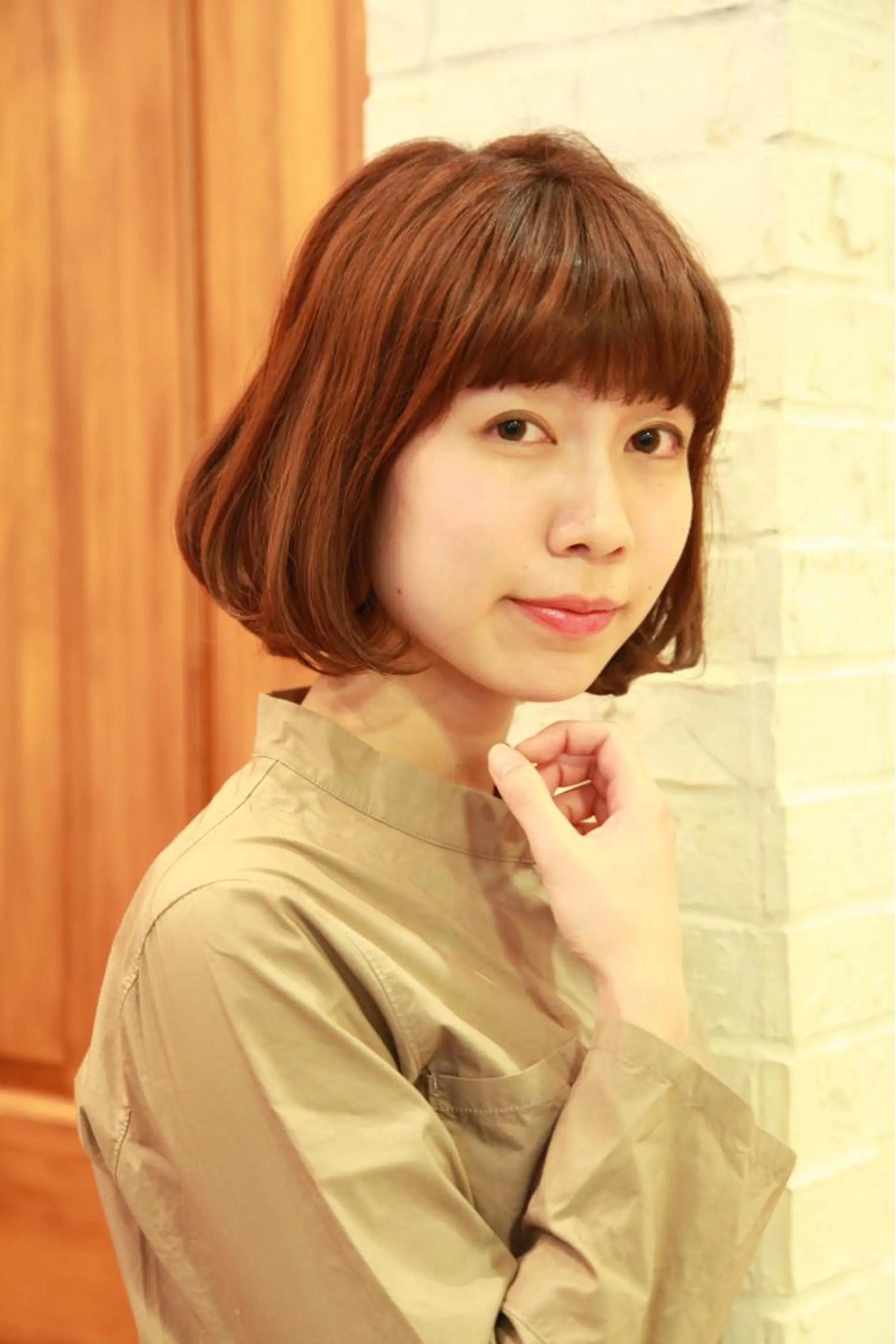 ショート カラー ヘアアレンジ 🐮牛島 一貴🐮のヘアスタイル