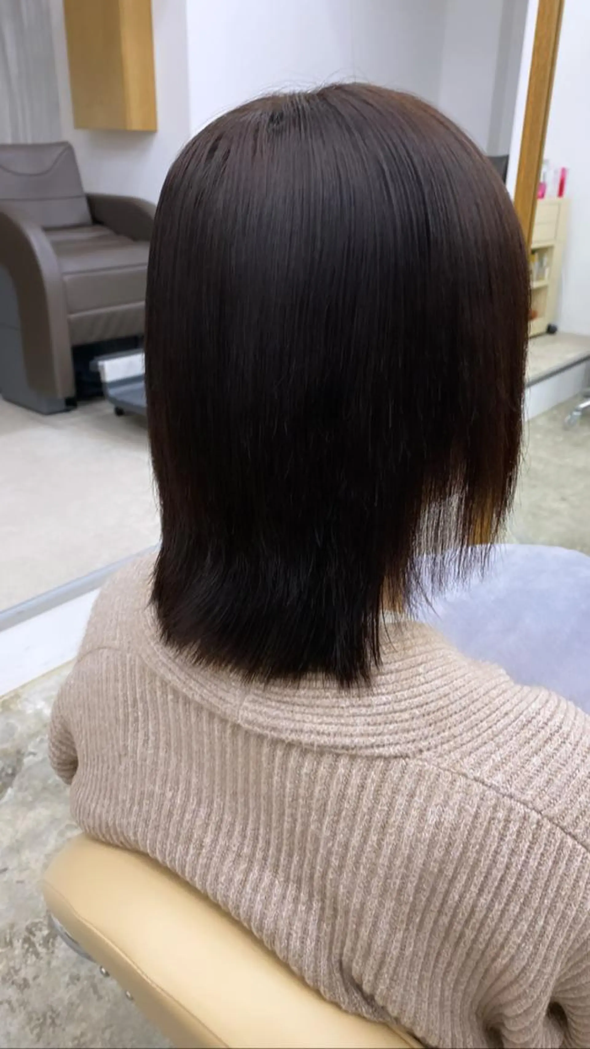 パーマ 縮毛矯正 kvell by urban.所属・KVELL ユナのヘアスタイル