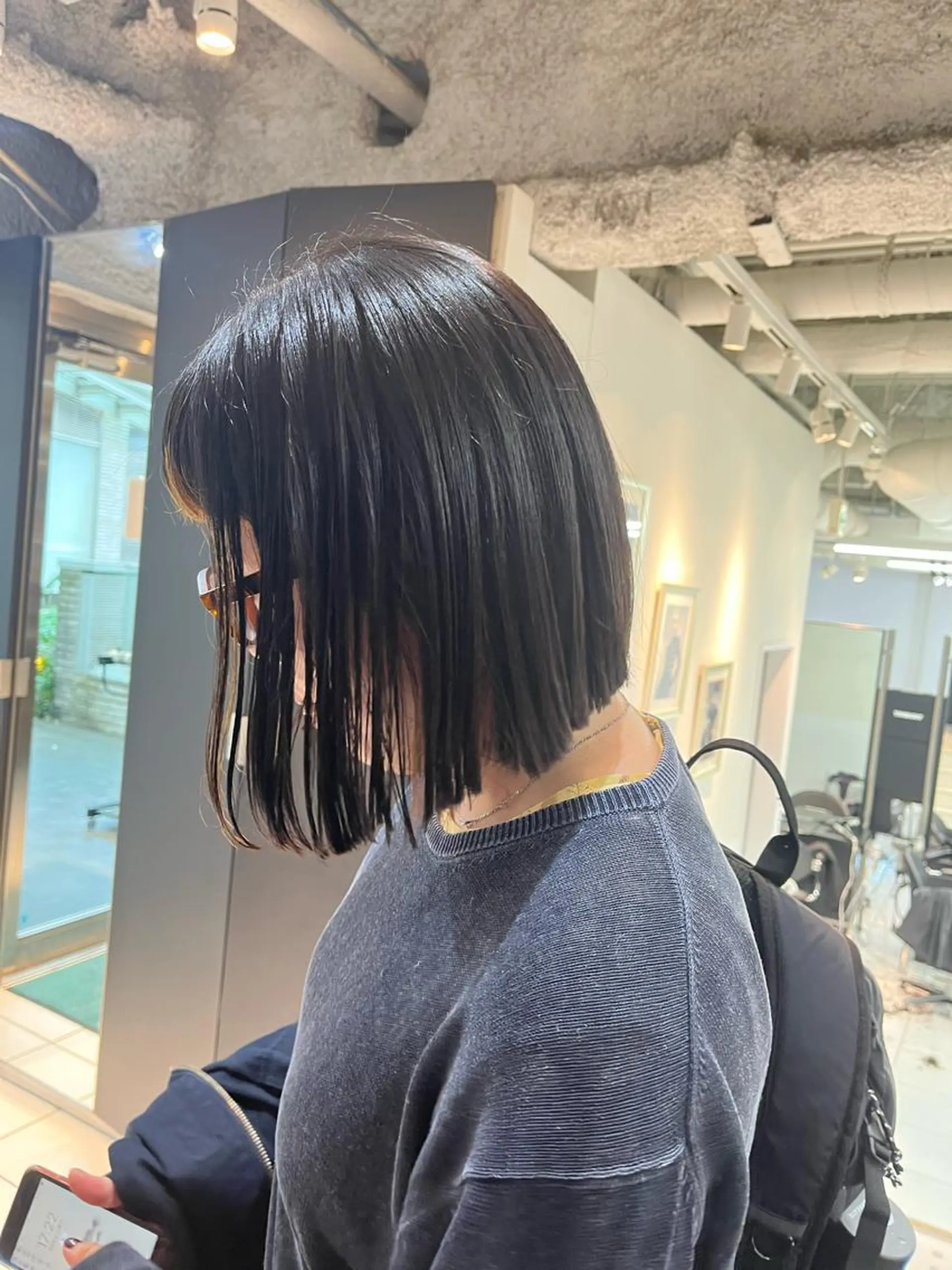 ミディアム Haco＋所属・ウルフ/レイヤー Miinaのヘアスタイル