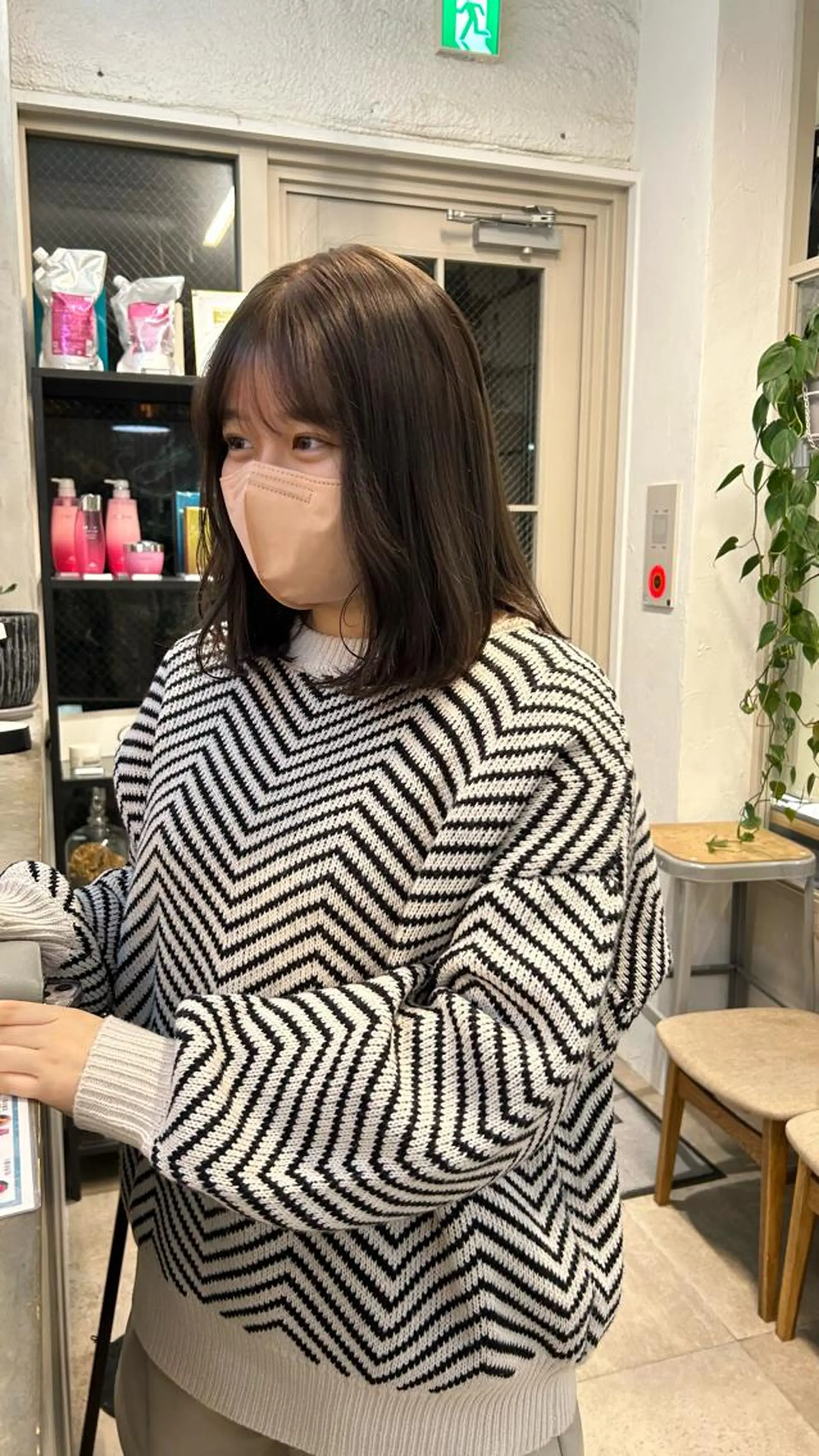 カラー ブリーチ 透明感カラー グレージュ ブリーチなしカラー ヘアカラー じゅわっと暖色カラー 🍊Moemiのヘアスタイル