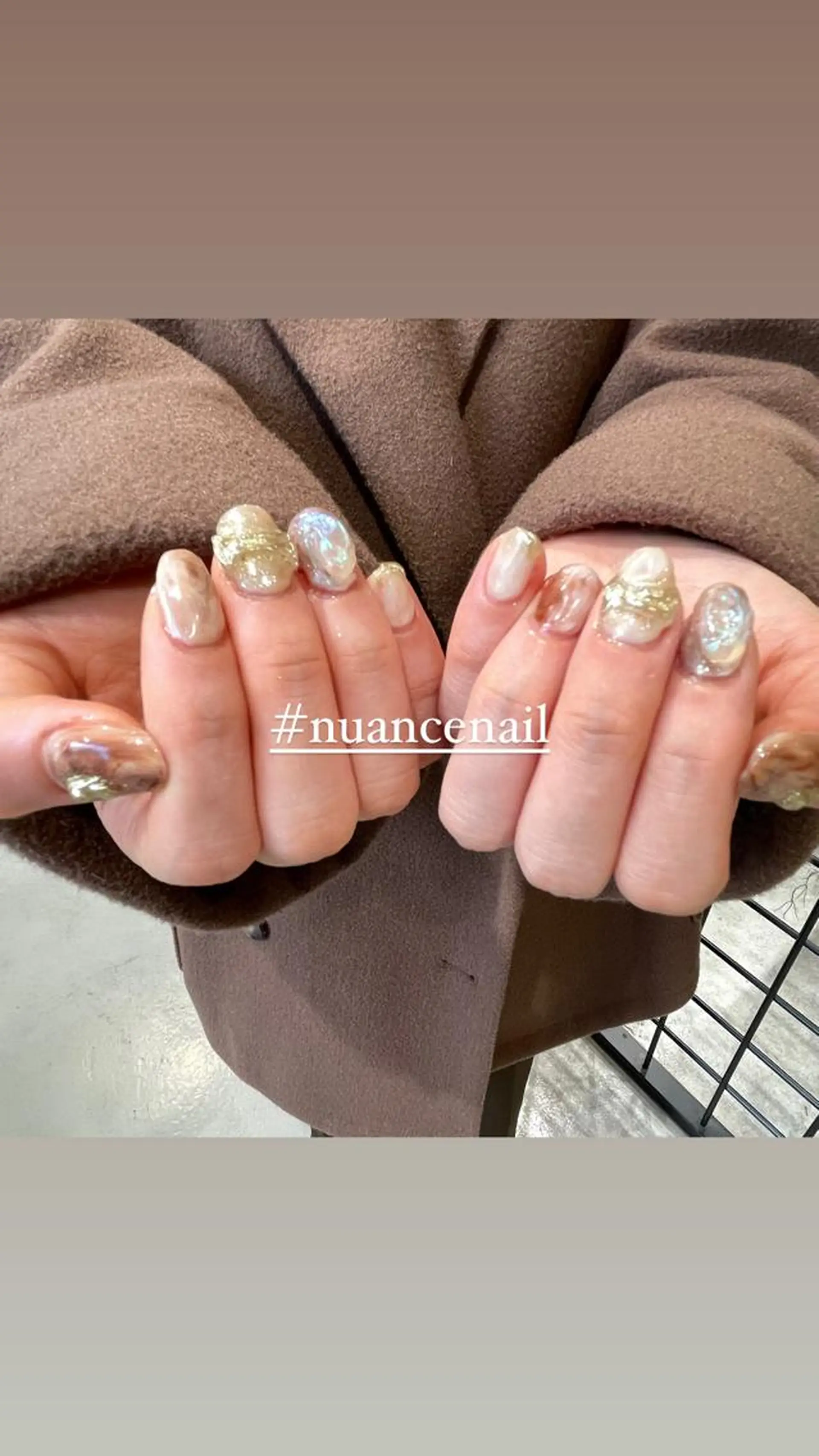 ネイル ニュアンスネイル ハンドネイル 淡色ネイル 🎀moeのネイルデザイン