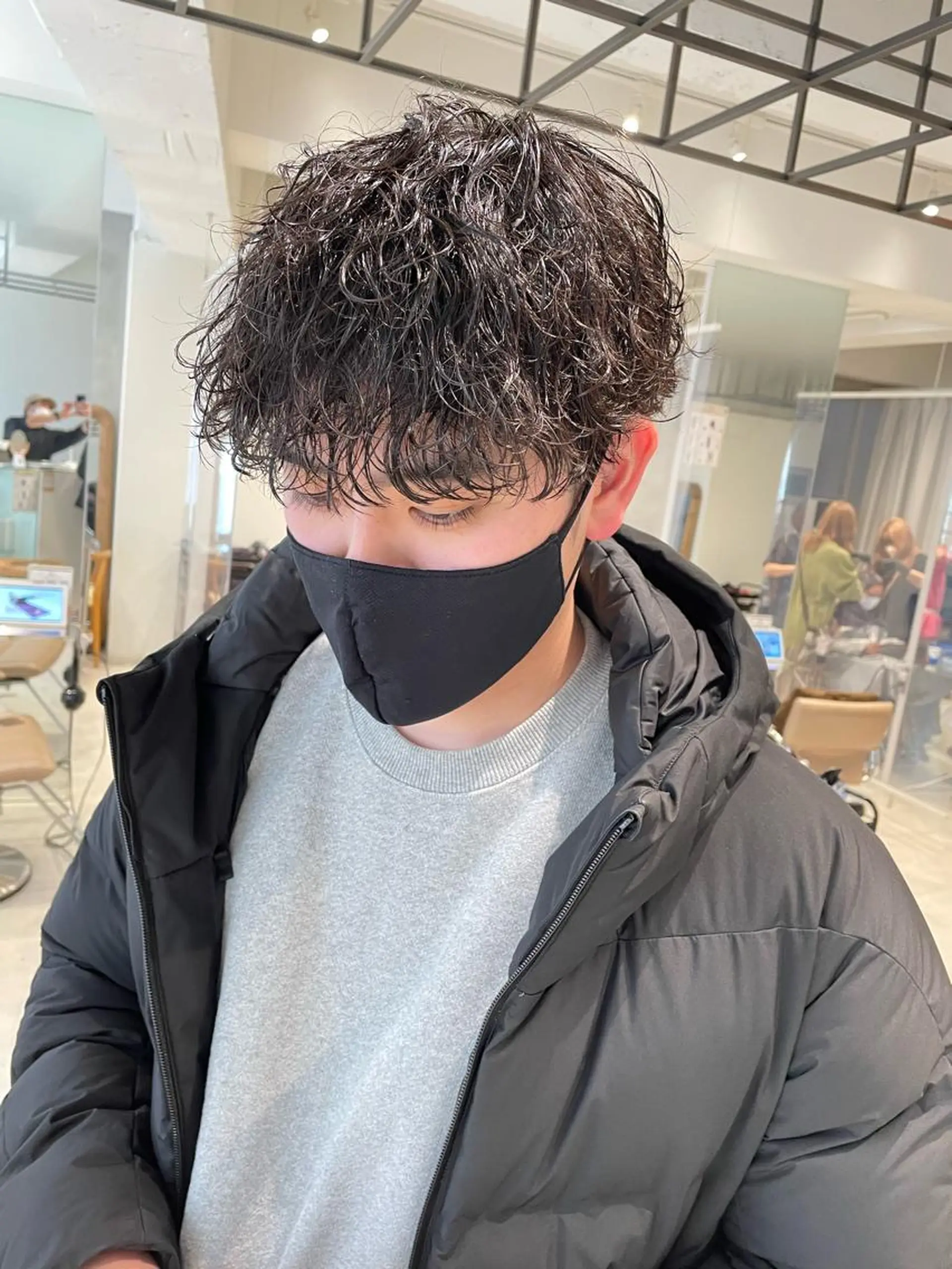 ショート パーマ メンズ カット パーマ 【メンズ指名数 NO.1】マルヤマのヘアスタイル