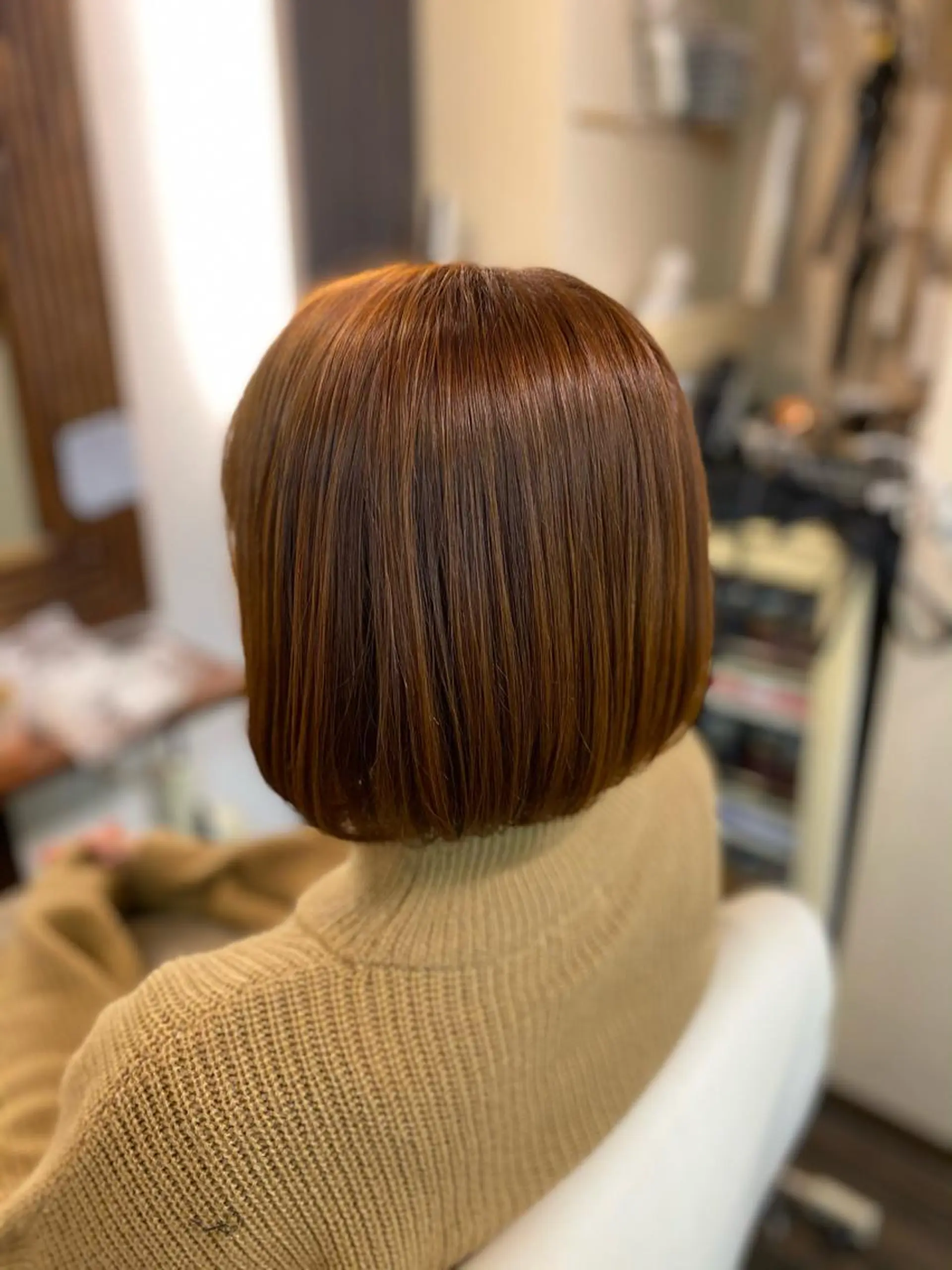 ショート カラー ヘアアレンジ ヘアカラー トリートメント 加藤 瑠美のヘアスタイル