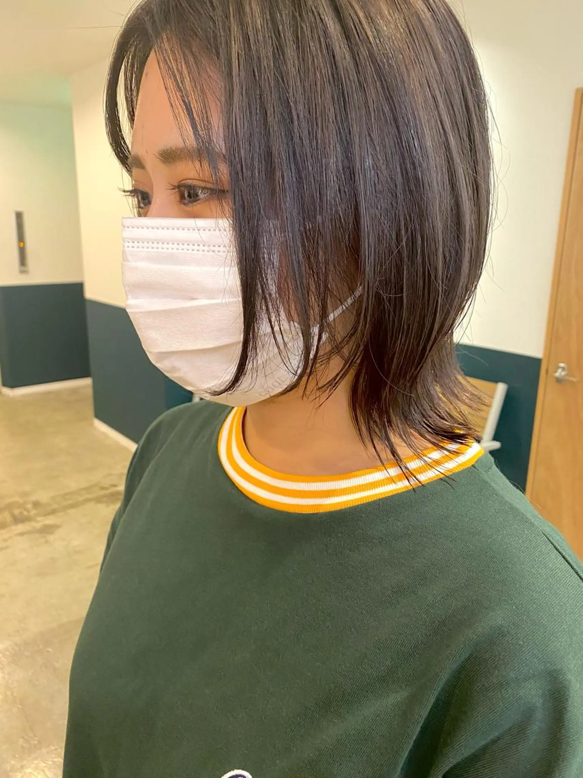 ミディアム ボブ レイヤーカット ウルフカット TELA HAIR所属・武内 凌レイヤーカット🐺のヘアスタイル