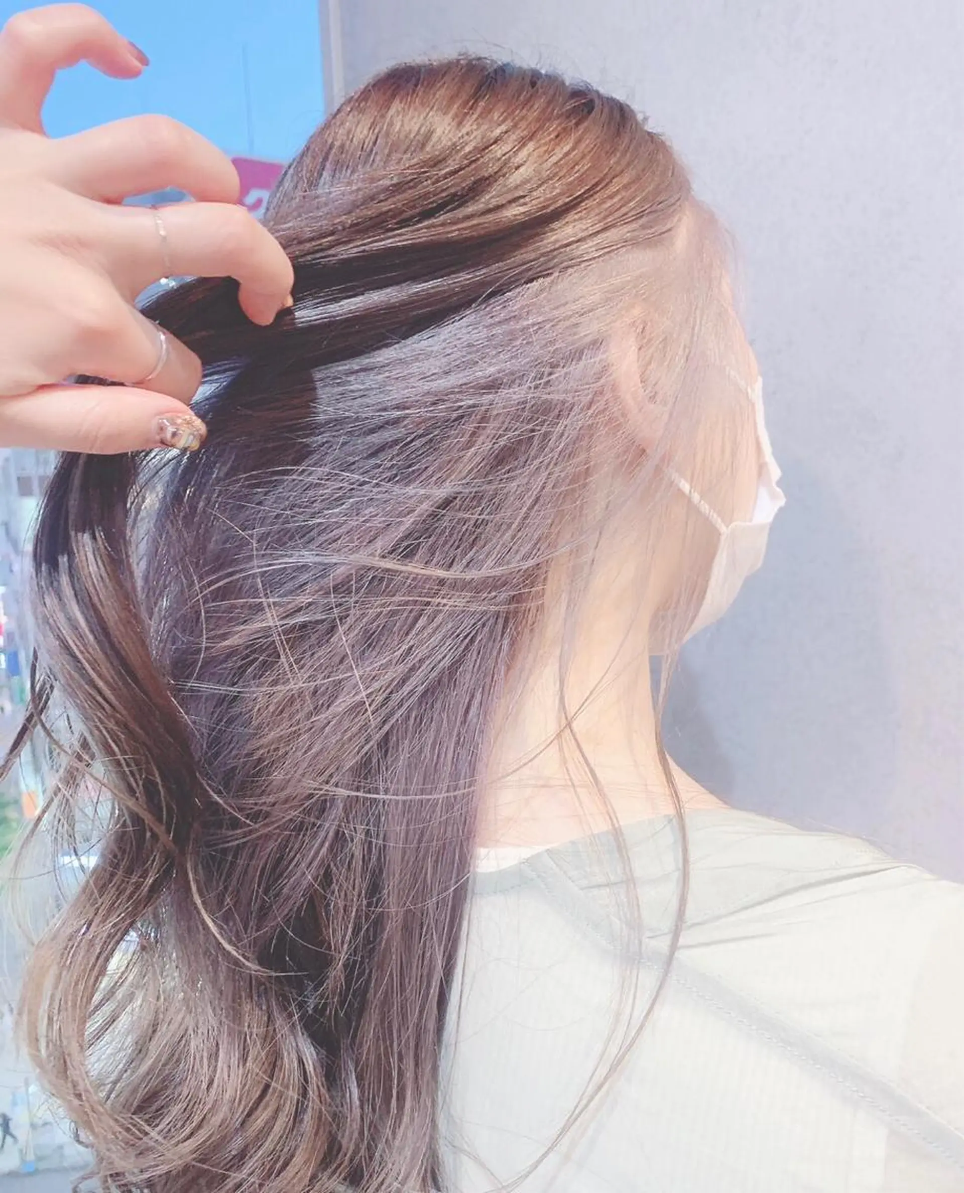 ロング カラー 櫻井 未悠のヘアスタイル