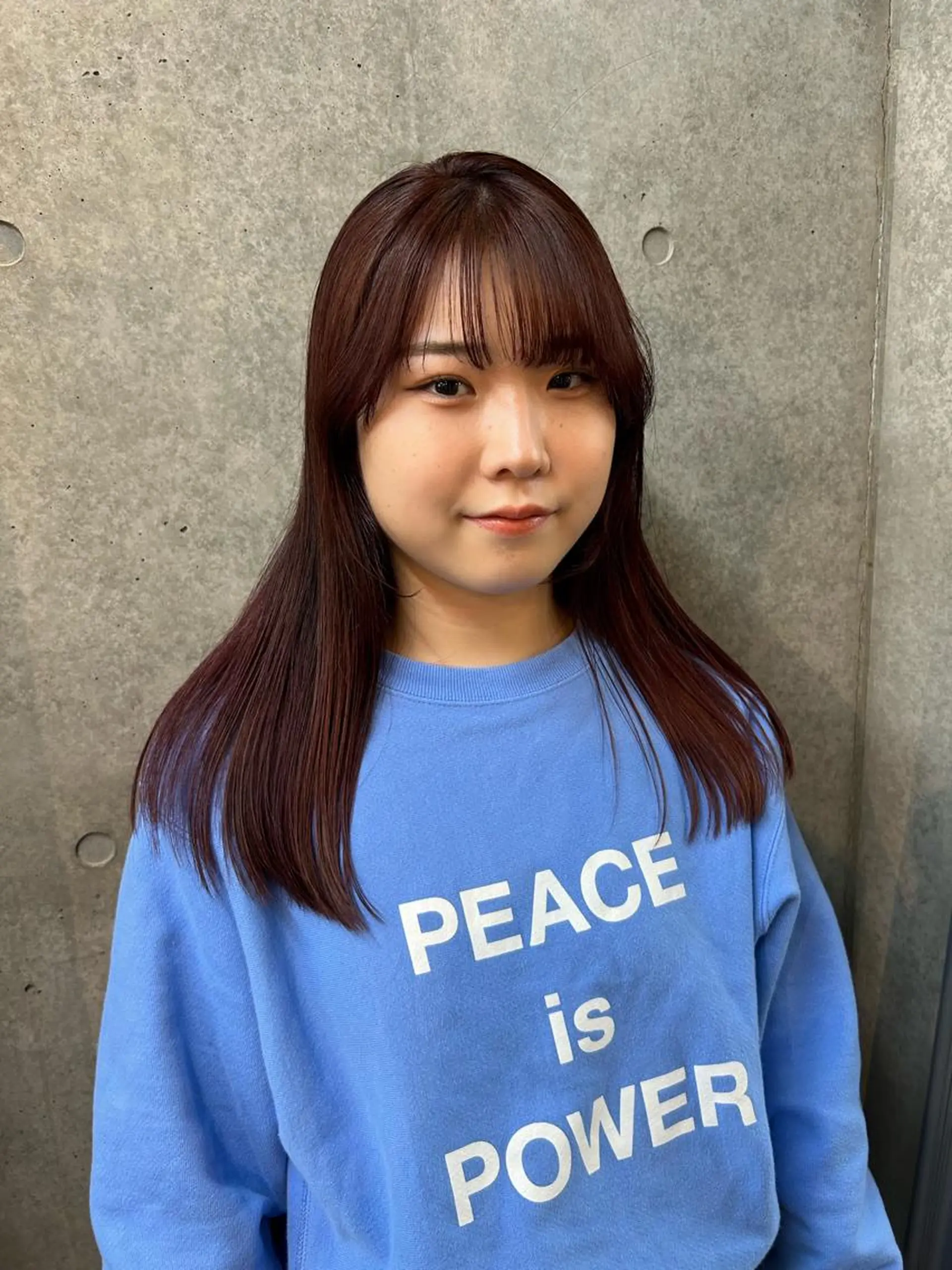 カラー すずき さくやのヘアスタイル