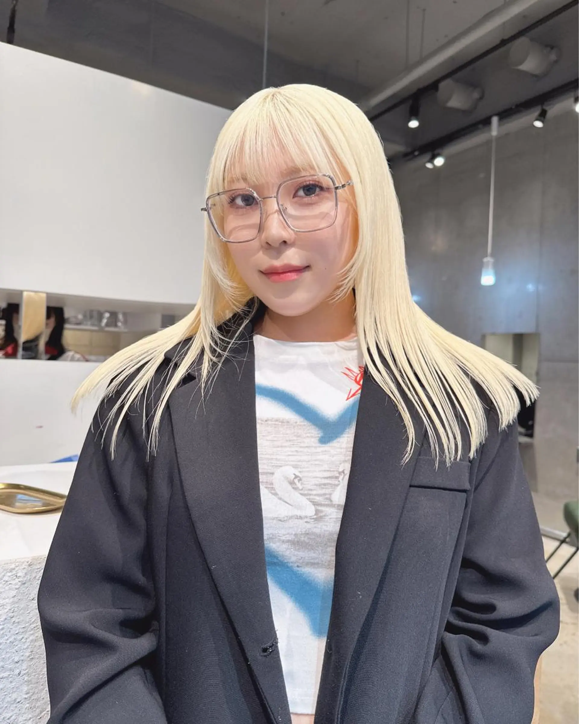 ロング カラー ブリーチ MONIQA所属・🐲RYUKI メンズブリーチのヘアスタイル