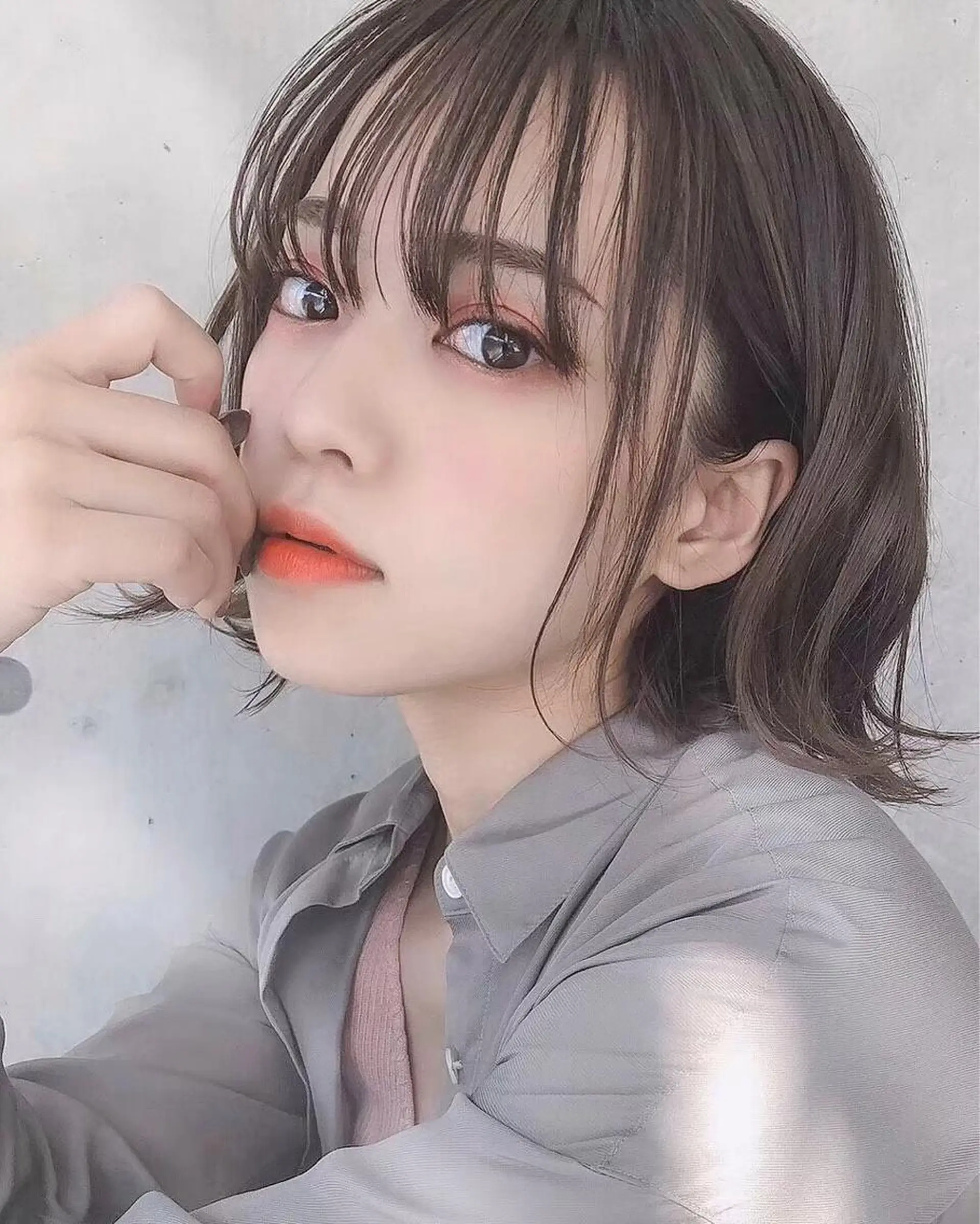 セミロング カラー メンズ キッズ 💎髪質改善縮毛矯正 SHU💎のヘアスタイル