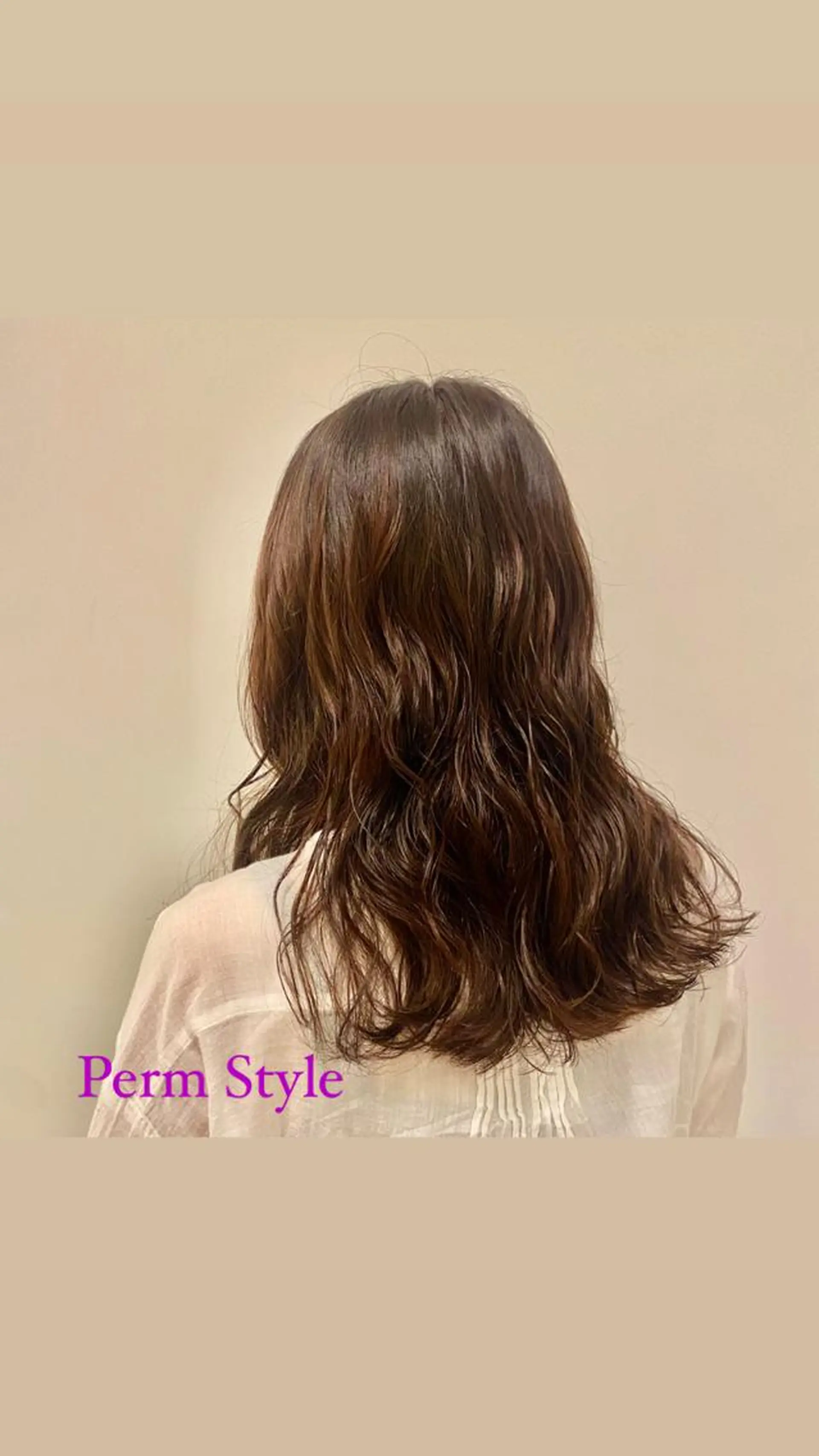 ロング パーマ メンズ カット ヘアカラー 韓国スタイル Akiraのヘアスタイル