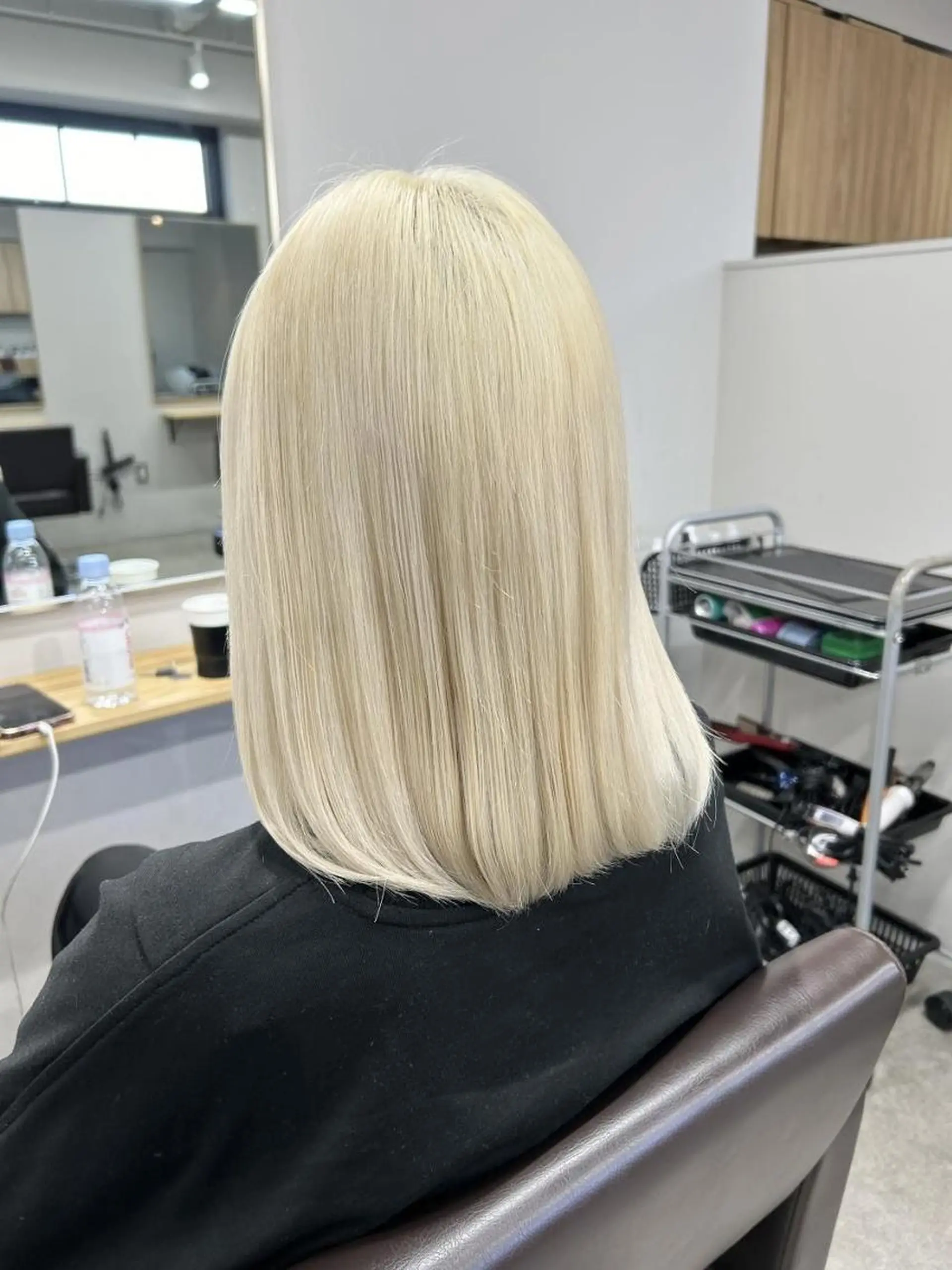 セミロング カラー ✨【公式】 juhl.横浜✨のヘアスタイル