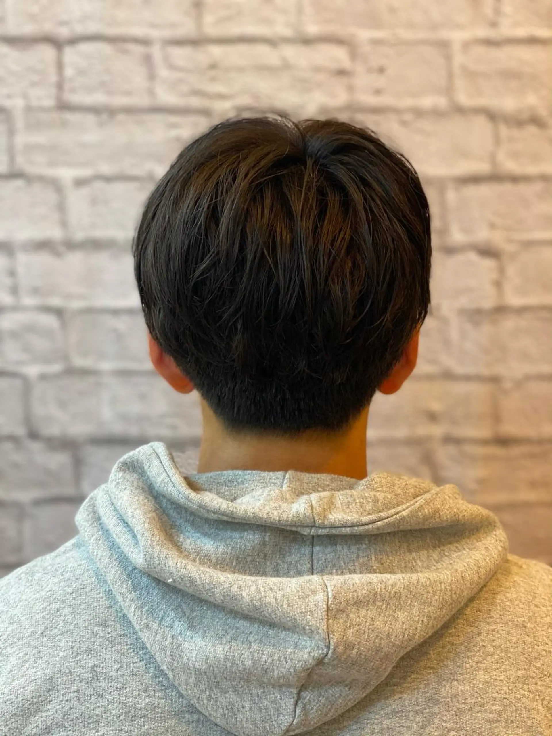 ミディアム メンズ カット 【メンズカット】 黒田美穂のヘアスタイル