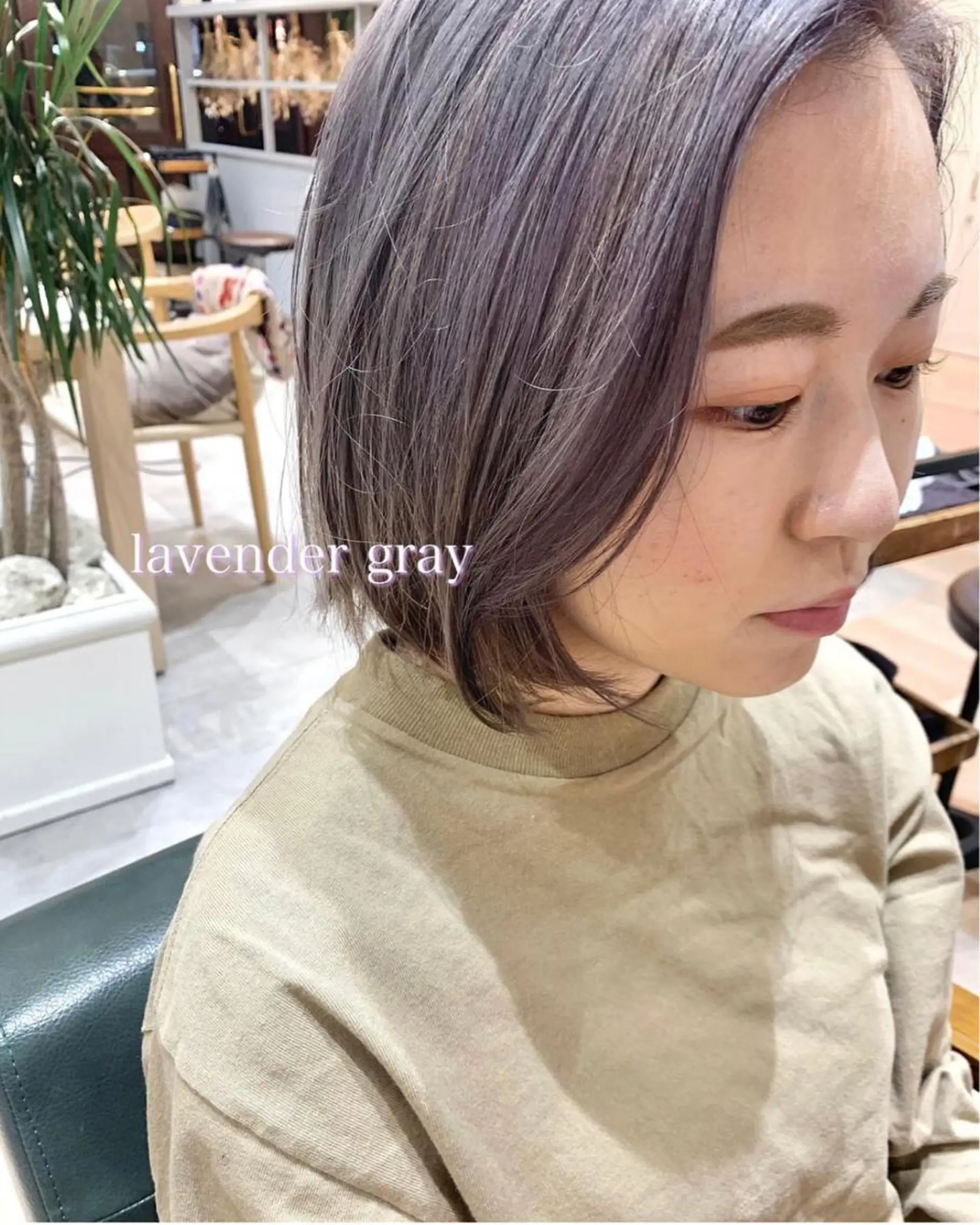 カラー glad hairのヘアスタイル