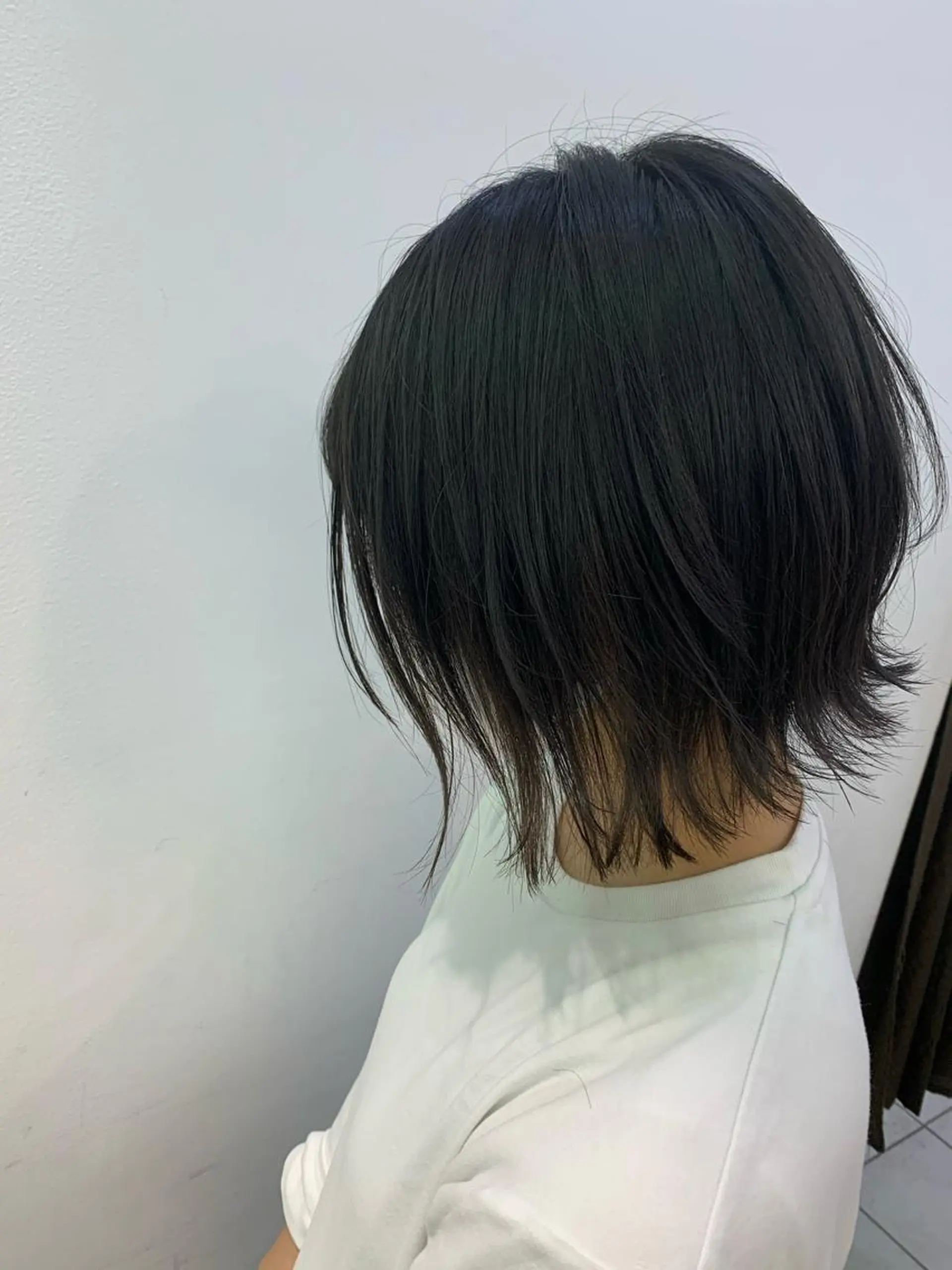 ミディアム 竹井 寛喜のヘアスタイル