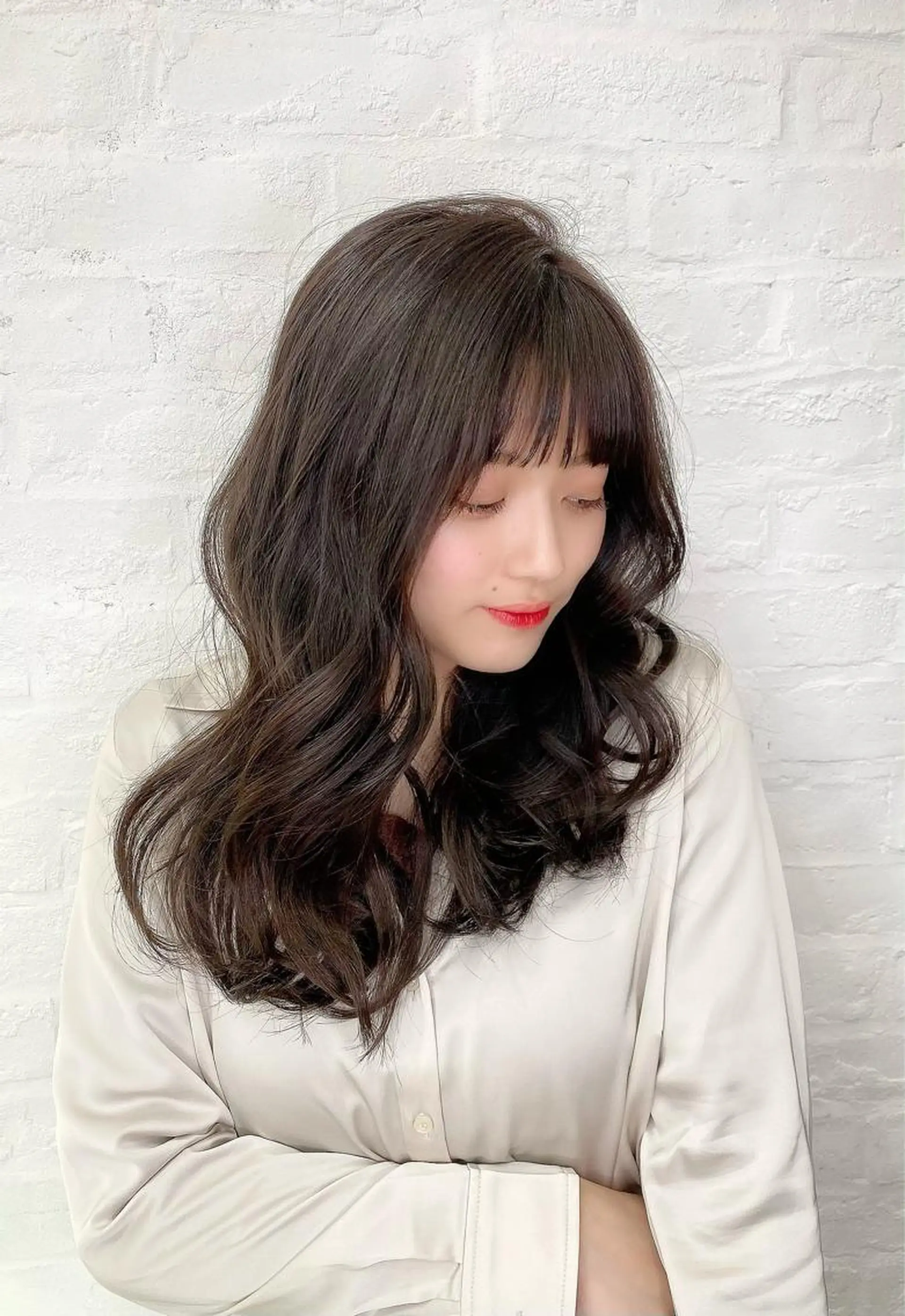 セミロング カラー 統括マネージャー/ 髪のドクター/前原悟のヘアスタイル