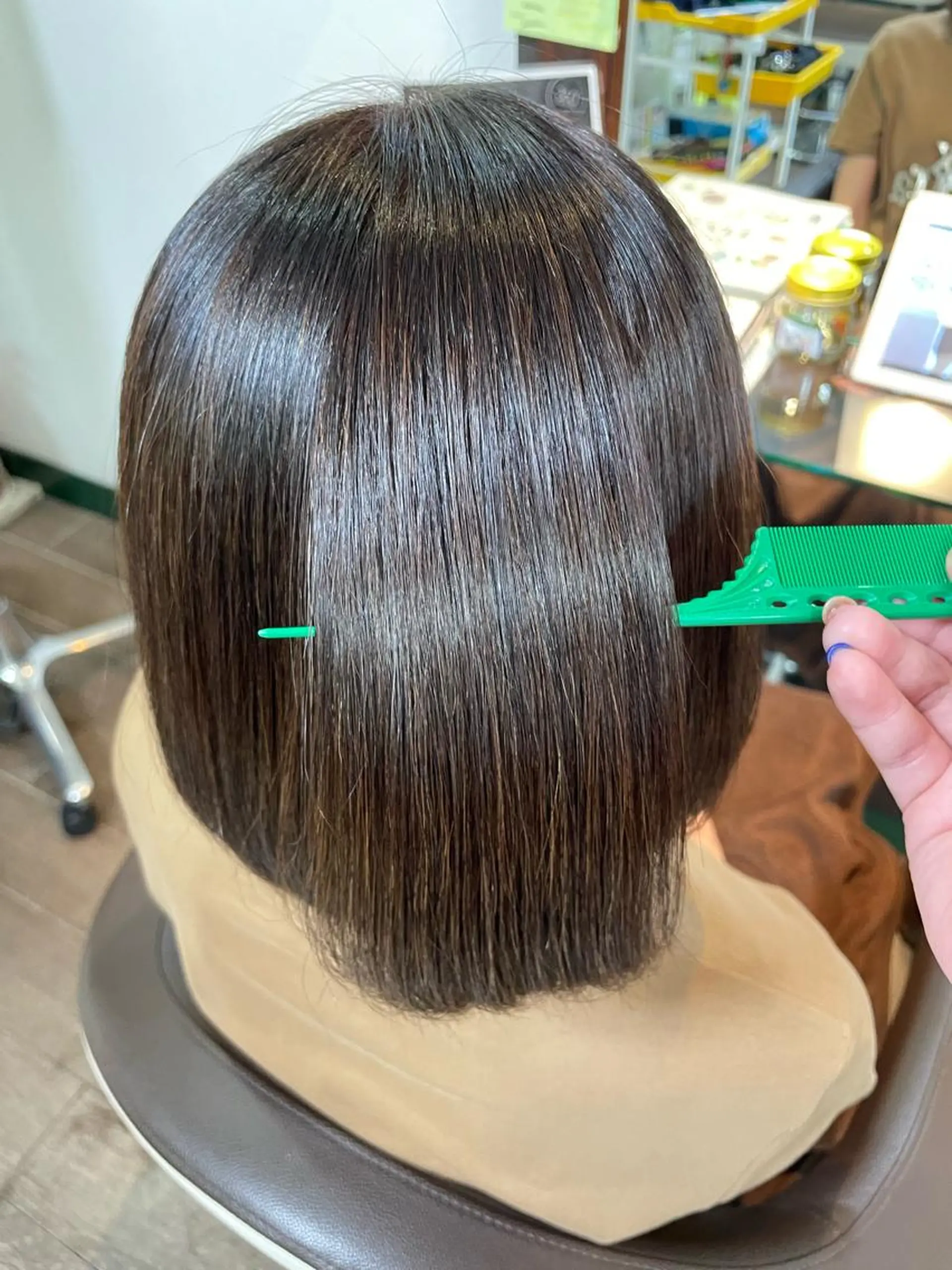 ミディアム 酸性ストレート 藤岡 紗良のマツエク・マツパデザイン