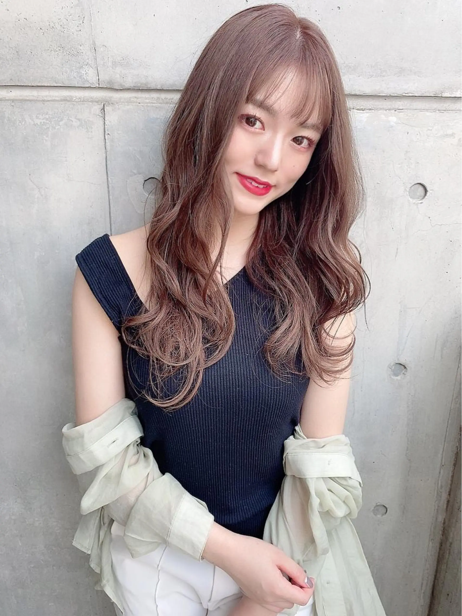 ロング カラー ヘアアレンジ 髪質改善/縮毛/新宿 🫧SUZUKA🫧のヘアスタイル