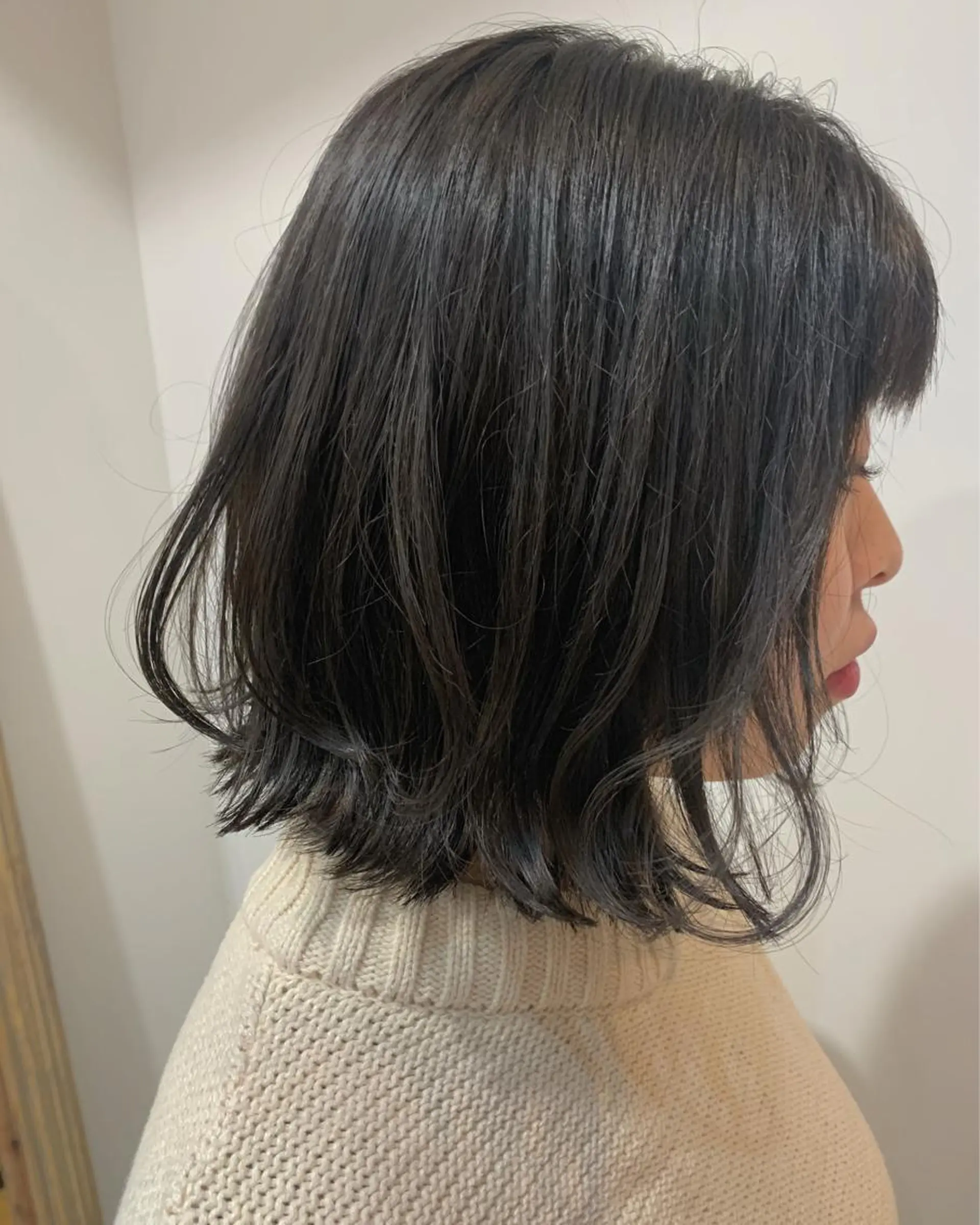 ミディアム カラー 透明感カラー misch by urban所属・名駅🦢大人艶カラー 🪽カミヤアカネのヘアスタイル