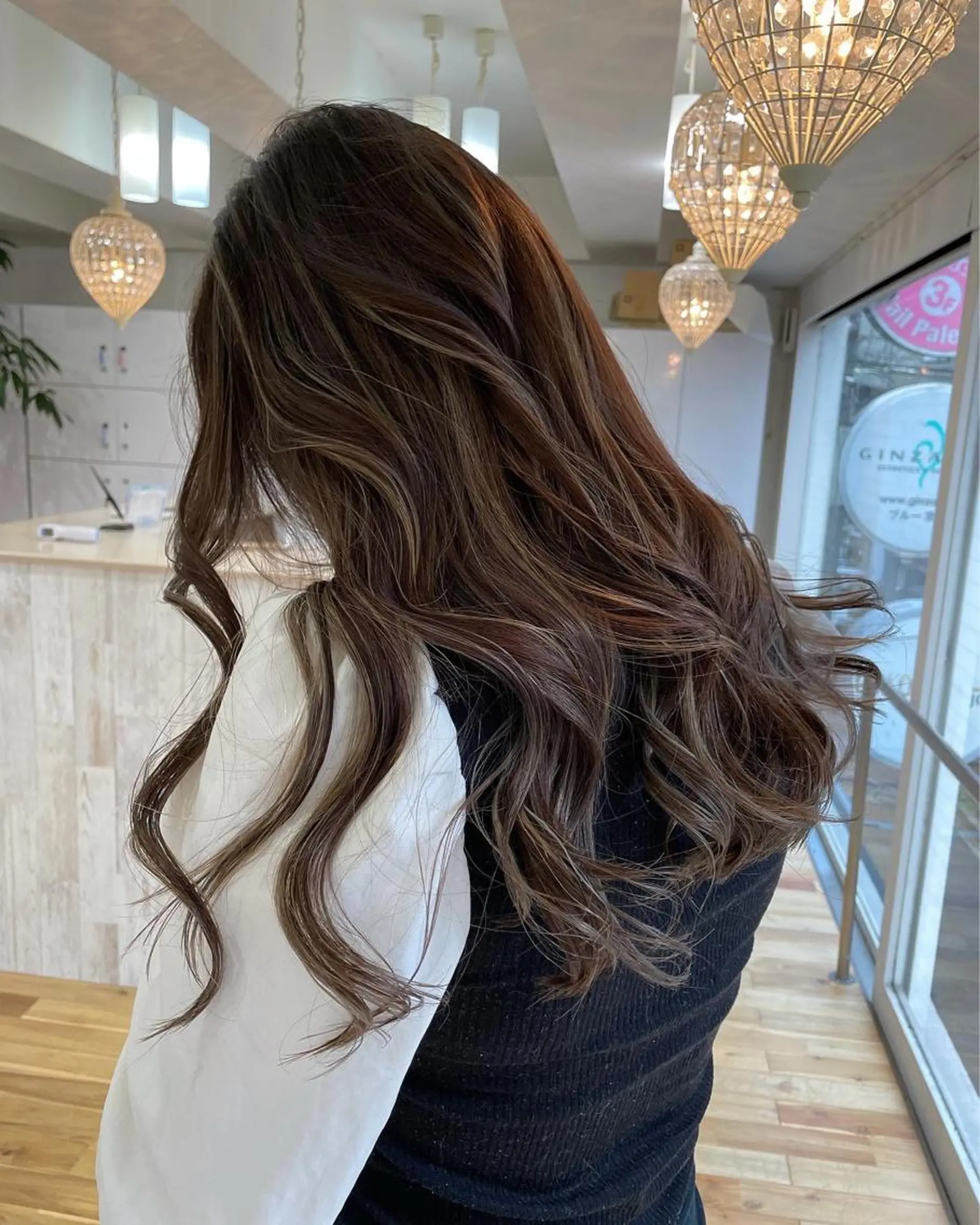 ミディアム カラー ハイライトカラー ハイライト カット ヘアカラー トリートメント Tao所属・藤川 大智のヘアスタイル