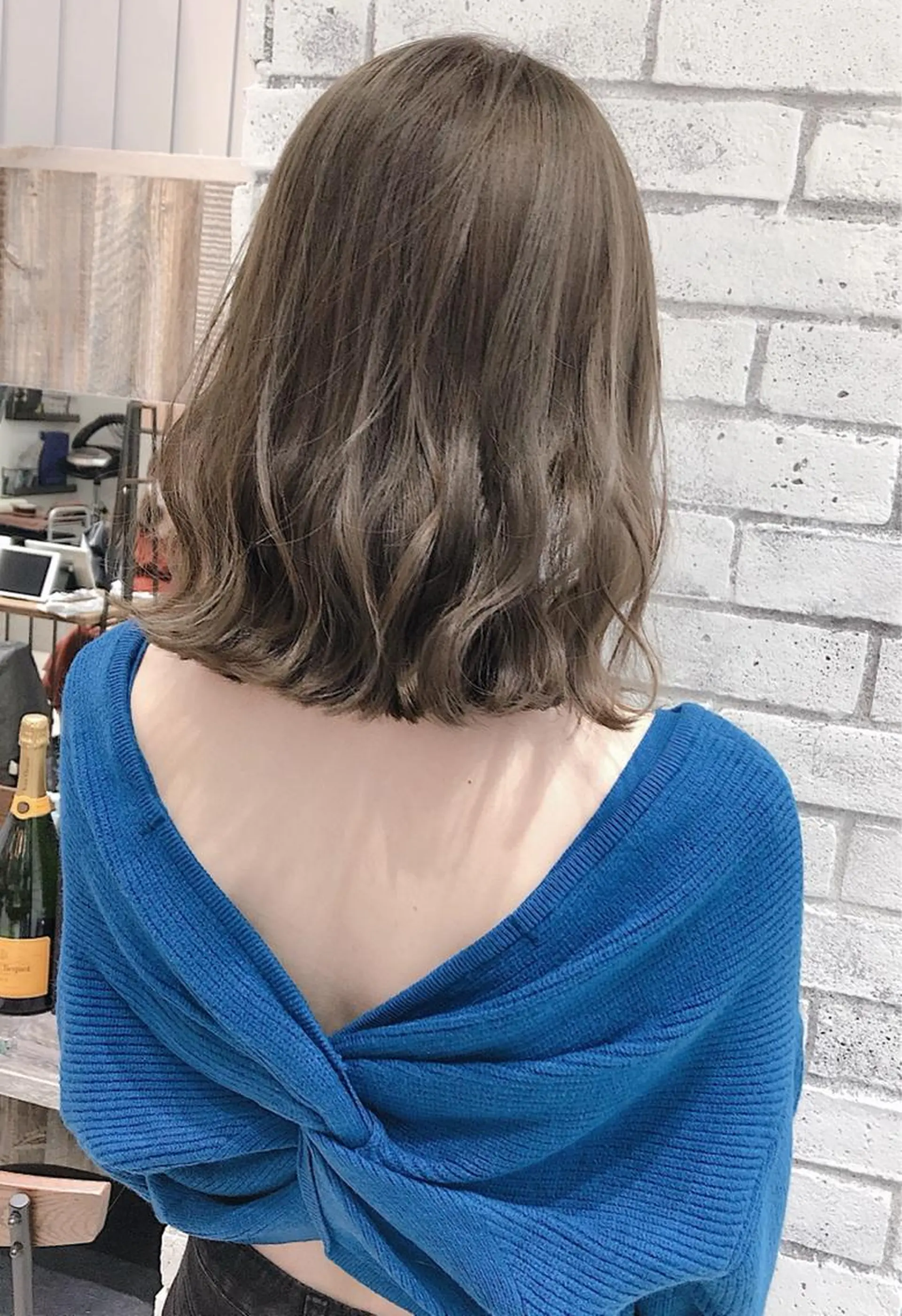 ミディアム カラー ヘアアレンジ アディクシーカラー ブリーチ 透明感カラー ブリーチなしカラー イメコン美容師 サイトウアキラのその他イメージ