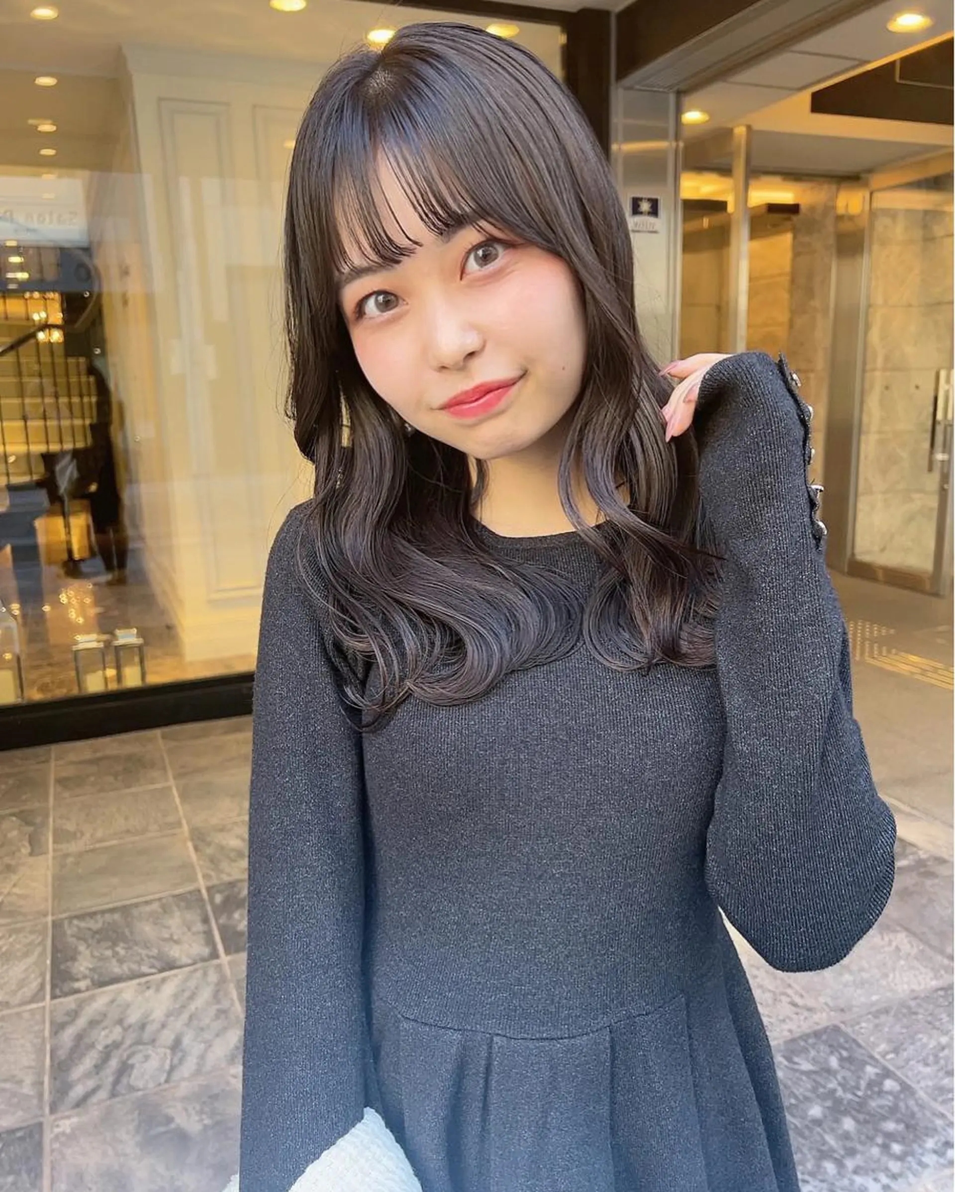 セミロング トリートメント 🌸インナーカラー 🌸藤井春華のヘアスタイル