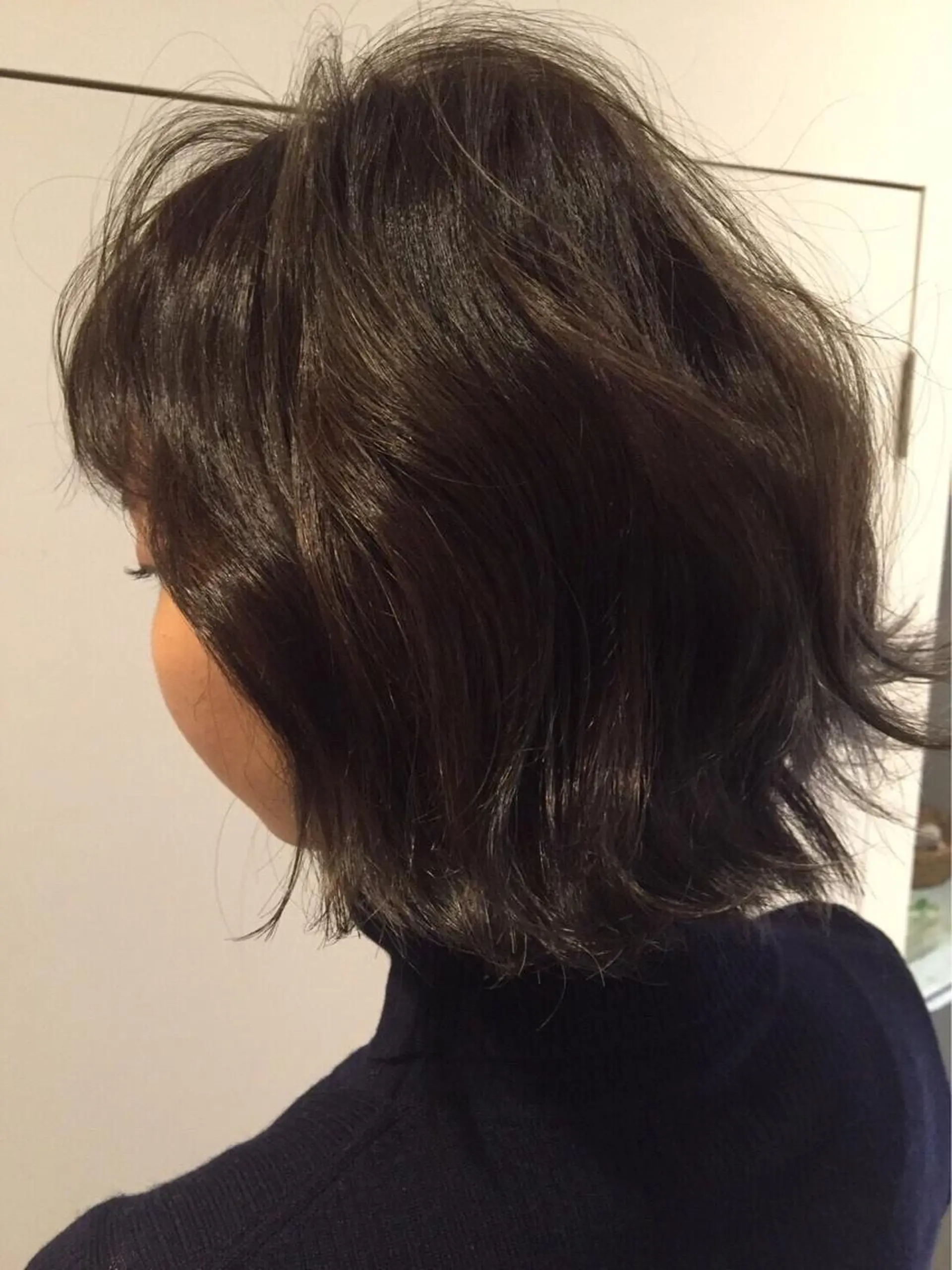 ミディアム カラー アッシュ 指名支持率NO.1 スタイリストのヘアスタイル