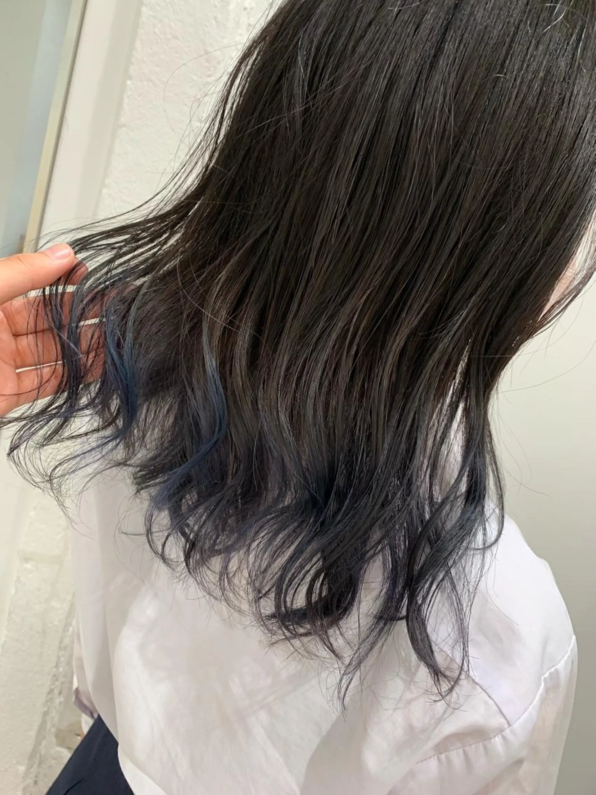 セミロング カラー ヘアアレンジ 🫧透明感カラー/ ボブ/小笠原汐海🪽のヘアスタイル