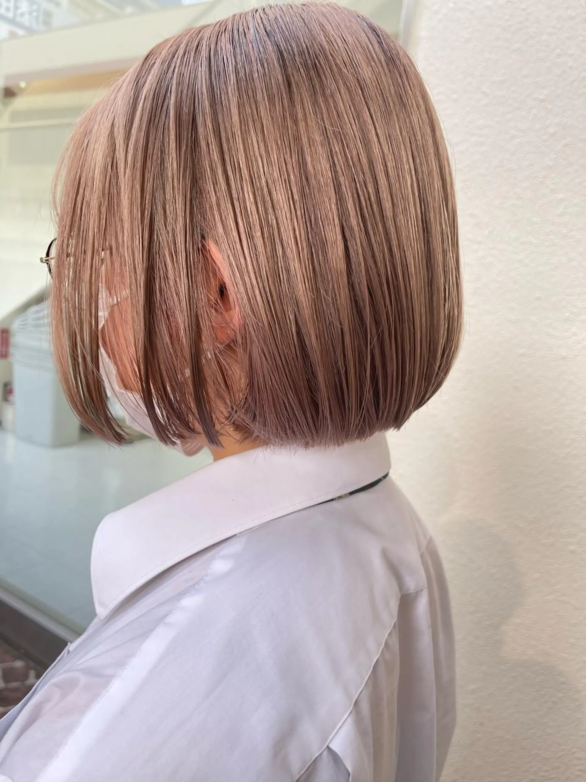 ショート カラー 🍀自然＆長持ち♪ 縮毛矯正の匠✨️のヘアスタイル