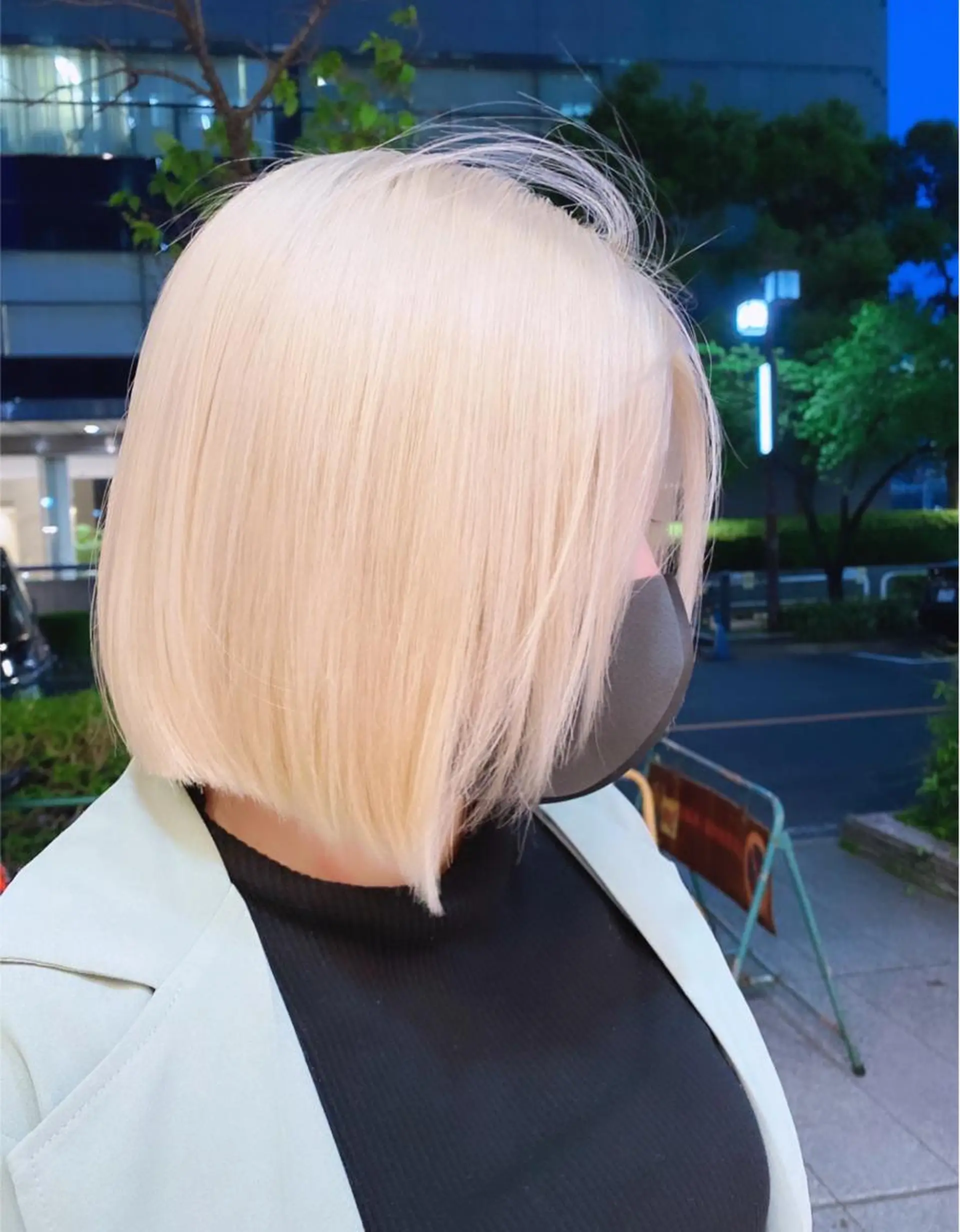 ショート カラー 加藤 利基のヘアスタイル