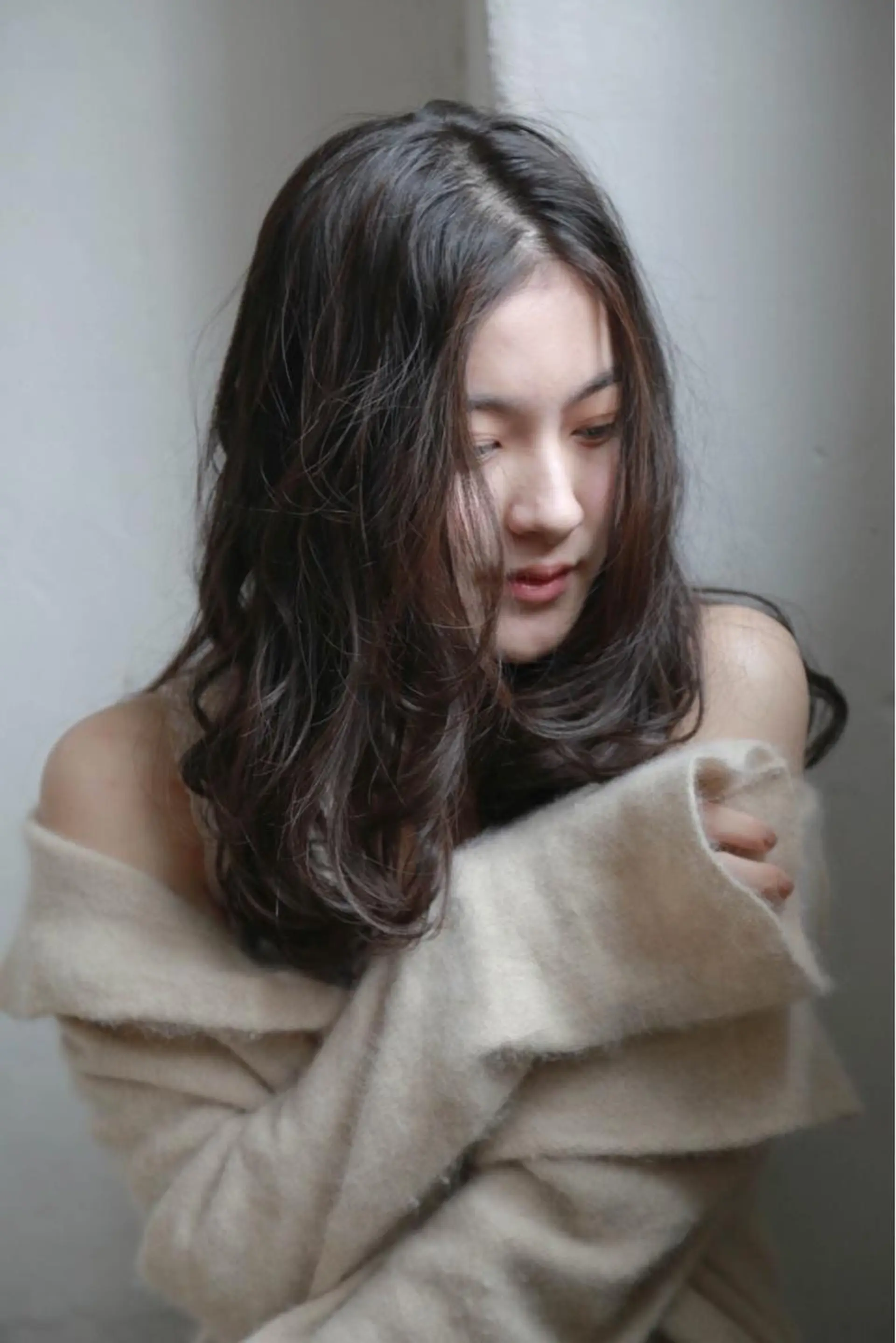 ロング 江原 彩華のヘアスタイル