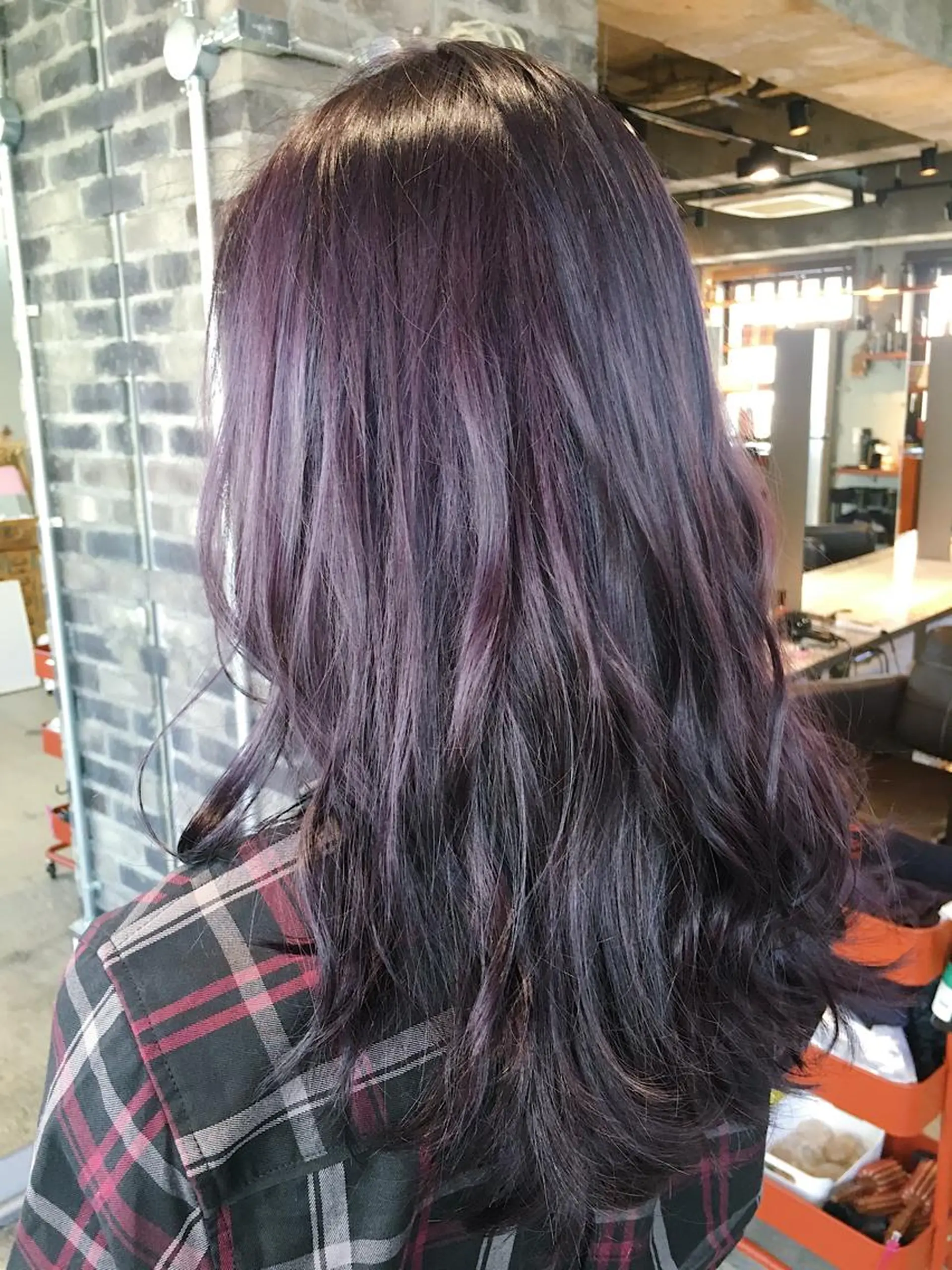 ロング カラー パーマ ヘアカラー トリートメント 代表 中島貴志のヘアスタイル