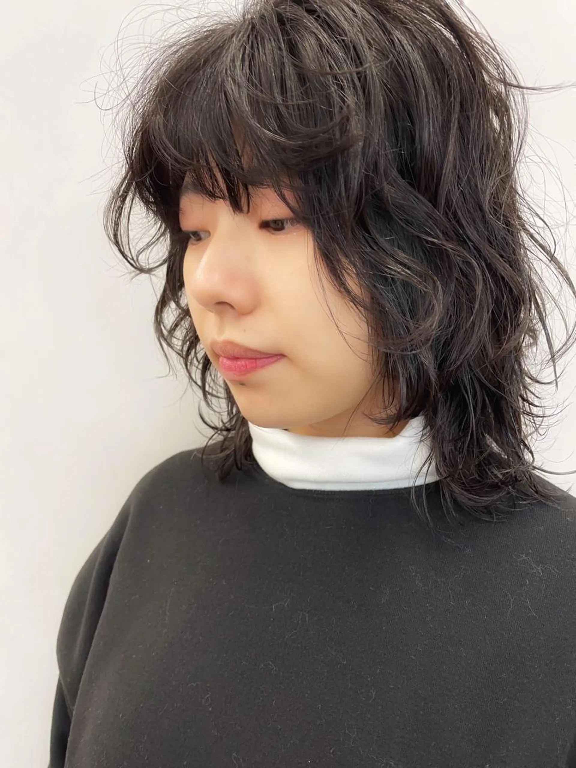 ミディアム カラー カット ヘアカラー トリートメント 関 京磨のヘアスタイル