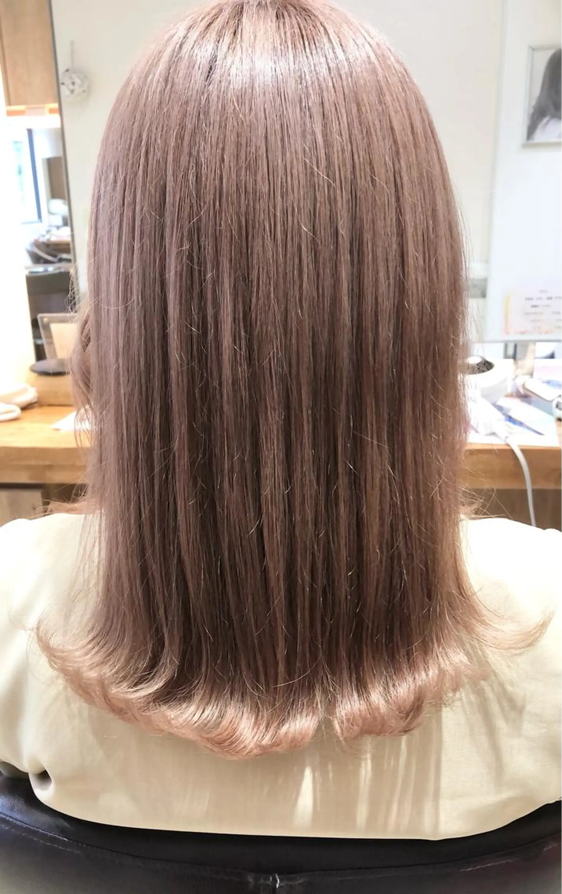 ミディアム カラー ヘアカラー 奥山 沙季(大井町)のヘアスタイル