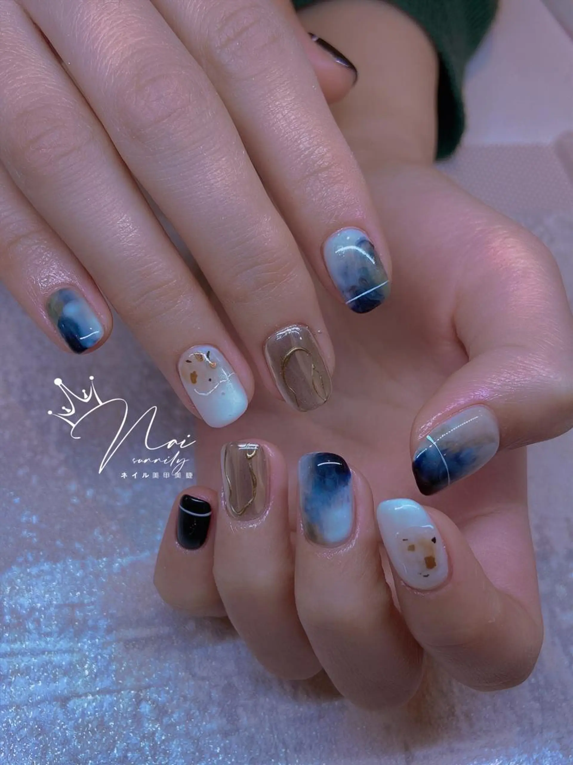 ネイル 長さだし専門店 M2　rikaのネイルデザイン