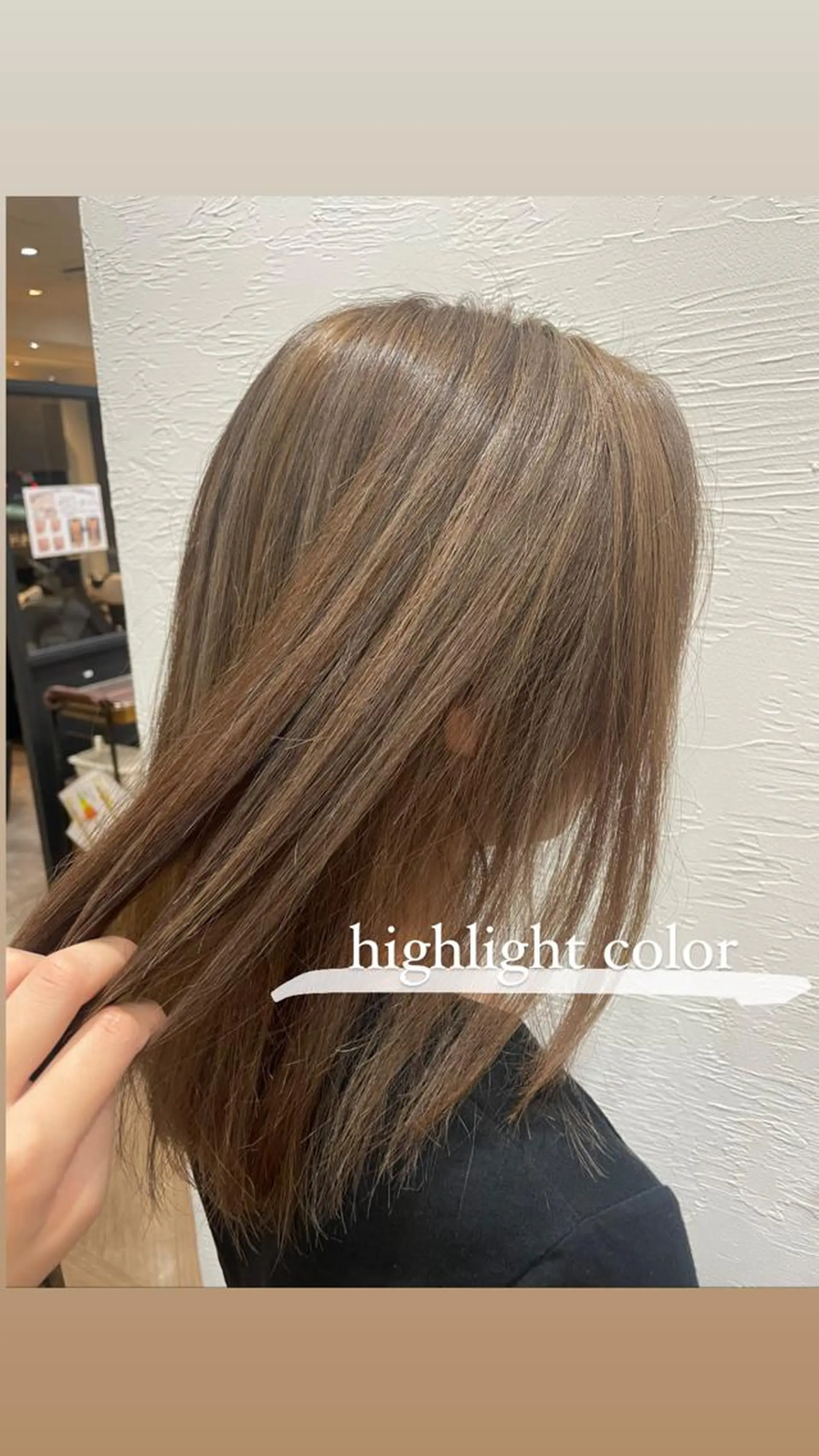 セミロング Ansur mimi所属・堀口 鈴花のヘアスタイル