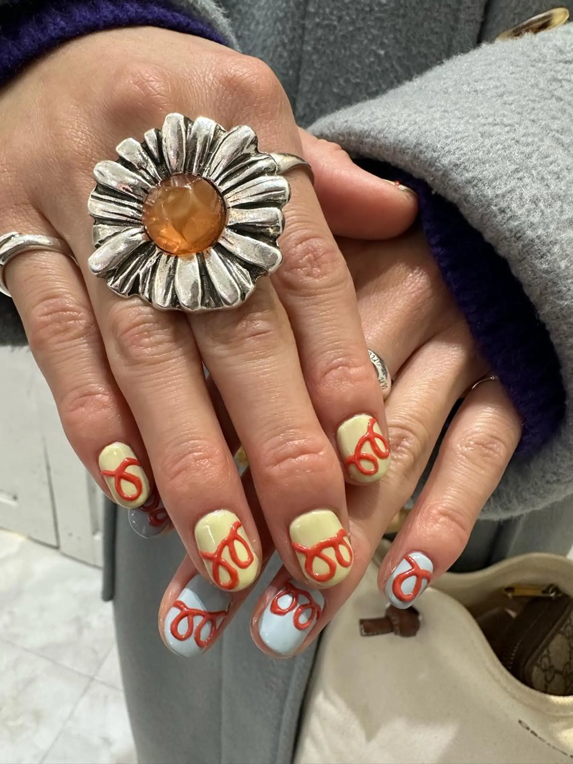 ネイル ハンドネイル フットネイル 個性派ネイル 🌼 ハルカ ♡のマツエク・マツパデザイン