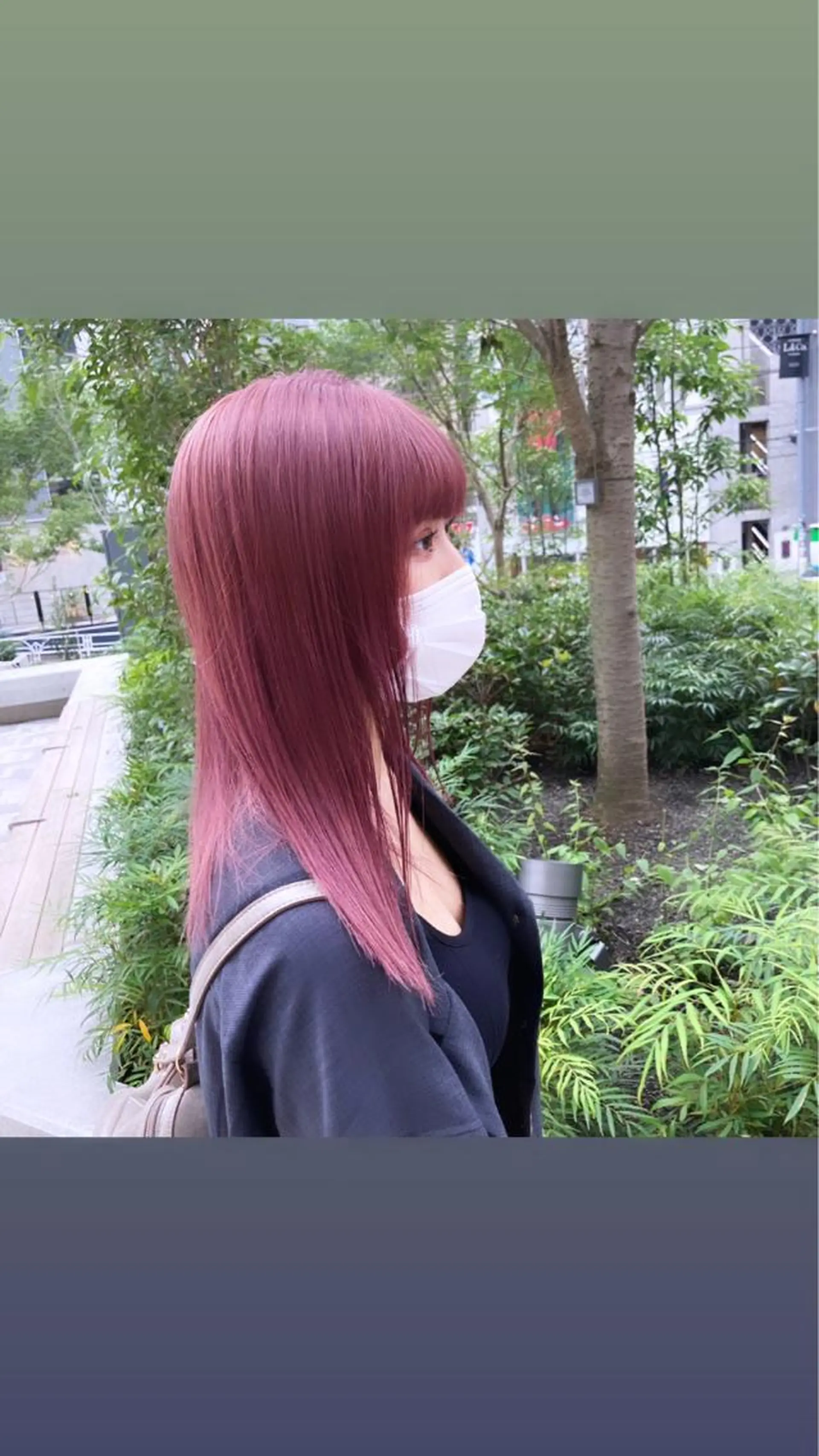 セミロング カラー ヘアカラー トリートメント ヘアセット 渋谷🎨ハイトーン ×エクステ🎨レンのヘアスタイル