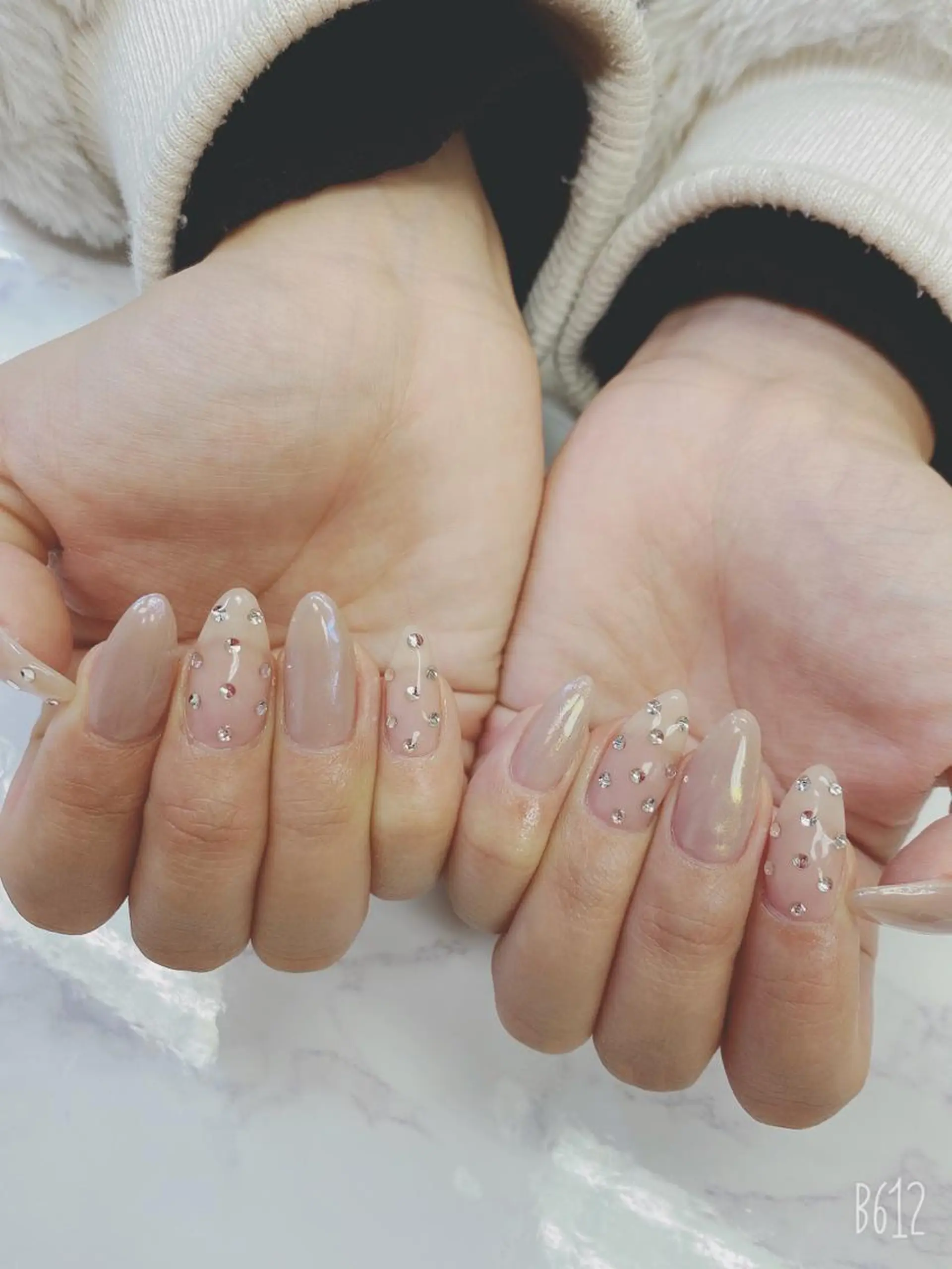 ミディアム ハンドネイル JNA認定講師🌸 RIEのネイルデザイン