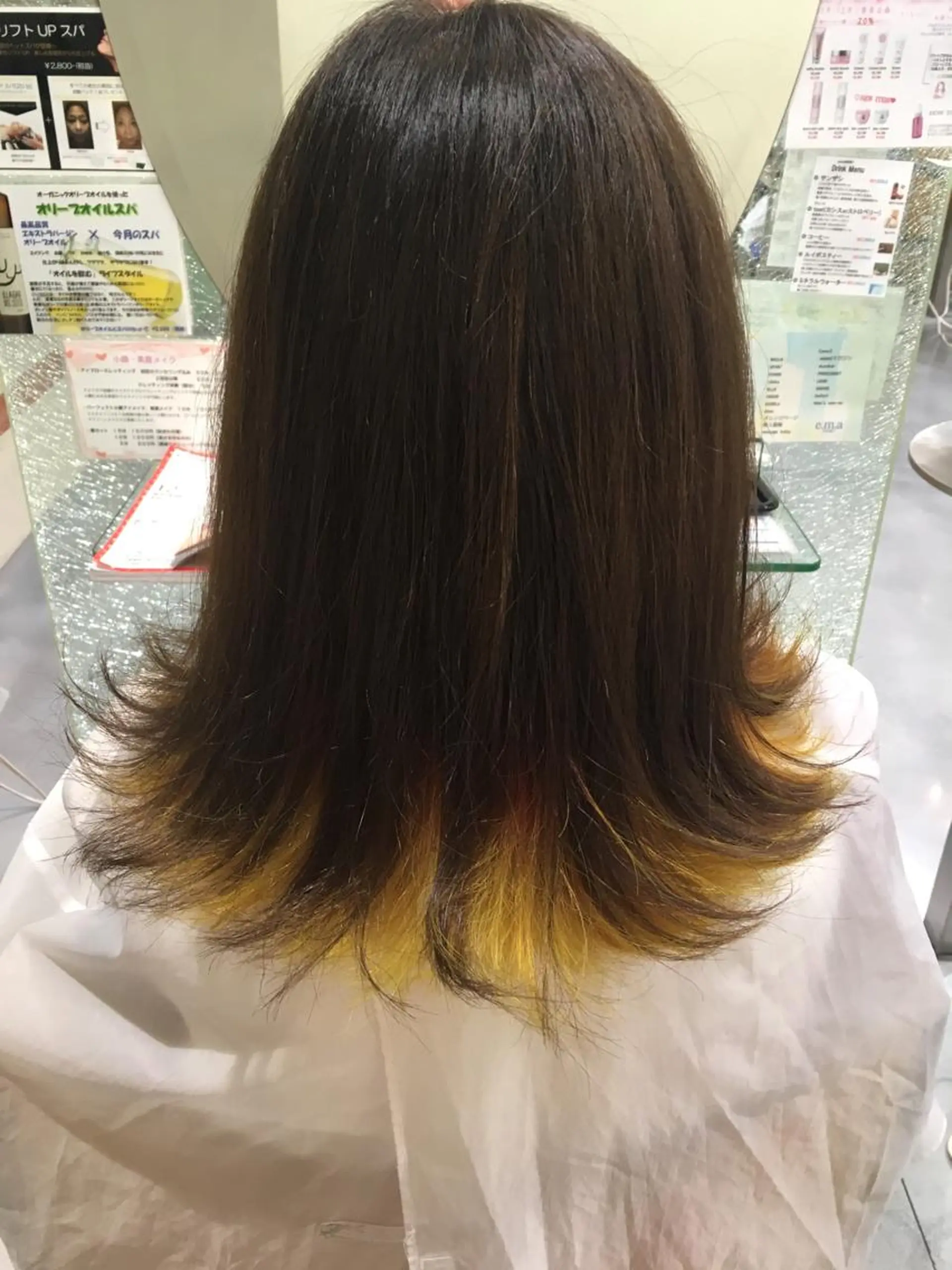 ショート ミディアム セミロング ロング カラー インナーカラー ウプエステティック所属・韓国肌管理 ウプエステティックのエステ・リラクイメージ