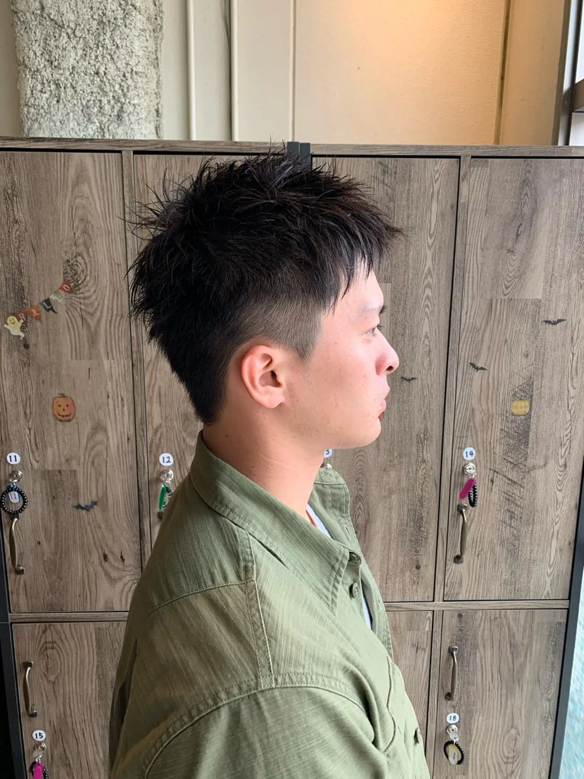 ショート メンズ 岸本 桂輝のヘアスタイル